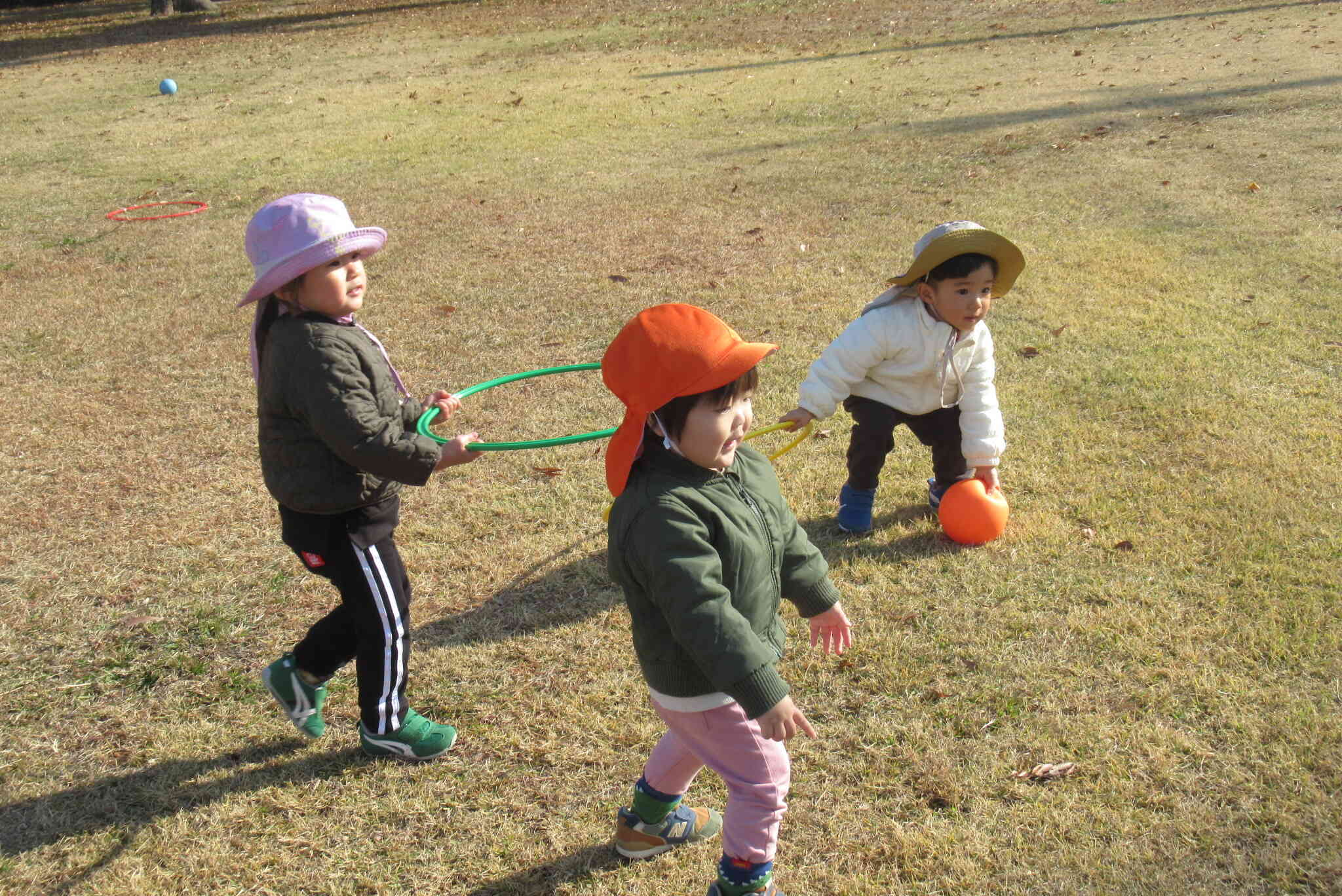 寒さなんてへっちゃらだよ！