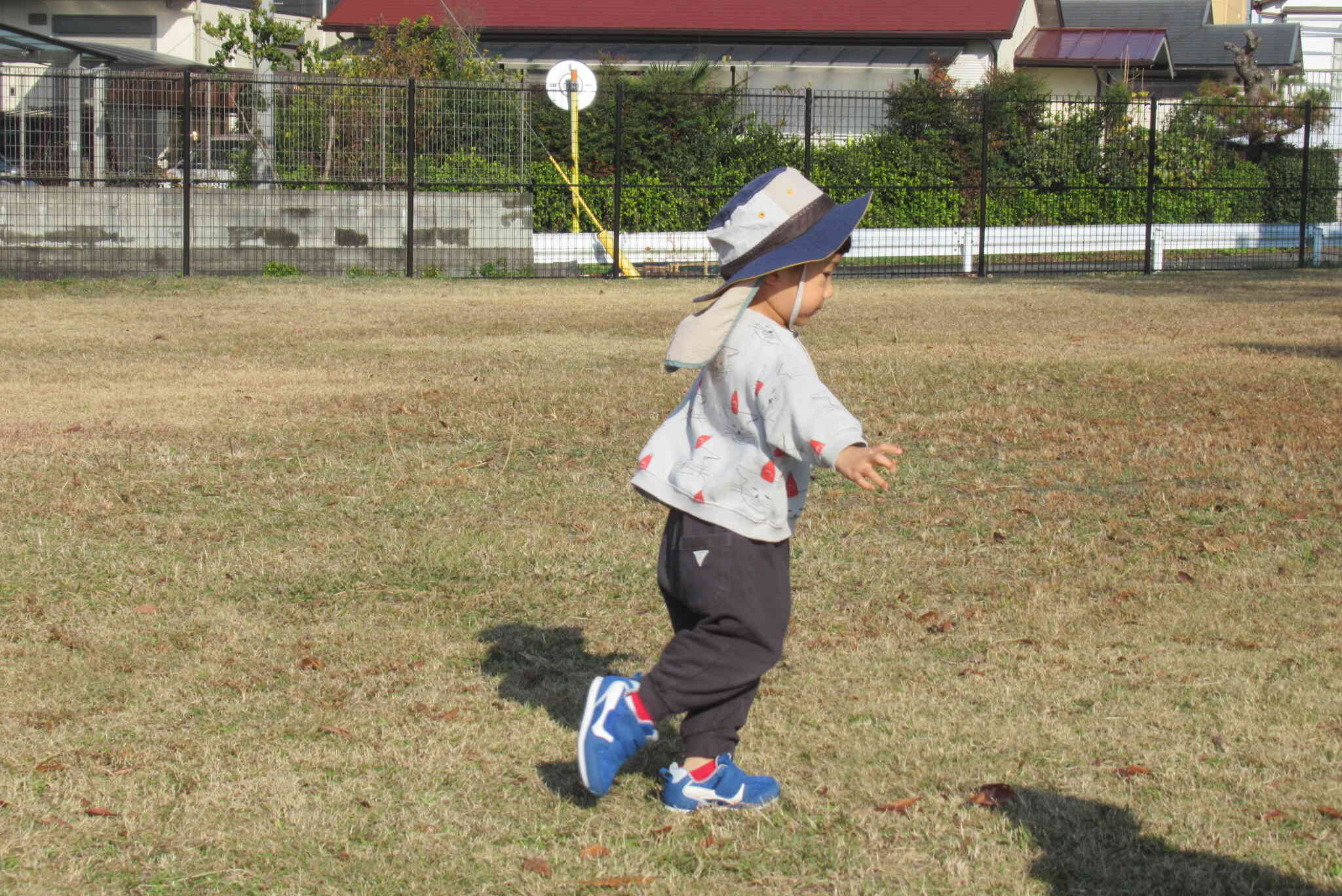 かけっこもしたよ！