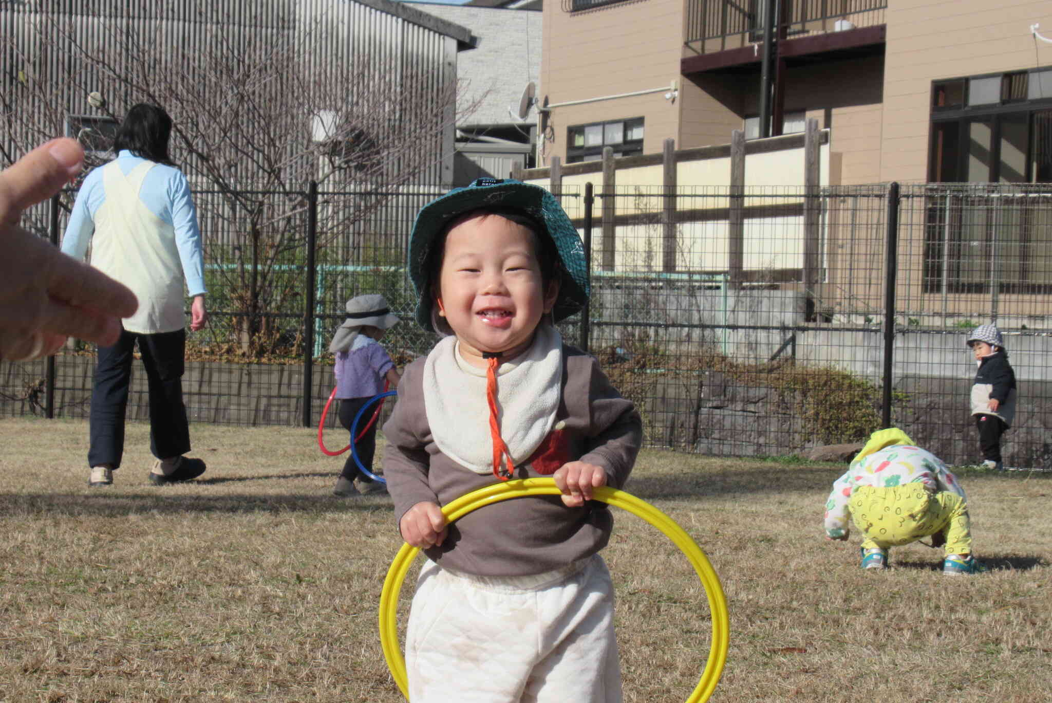 電車ごっこだよ！