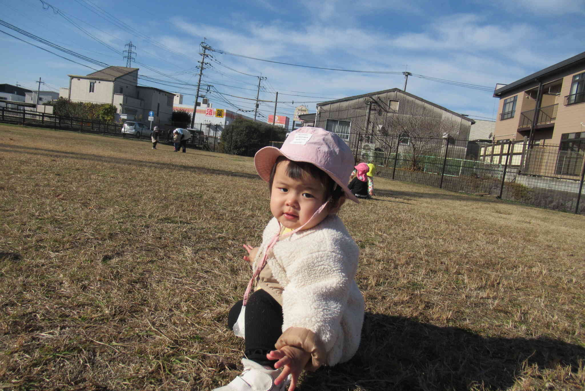 ポカポカで気持ちいいね。