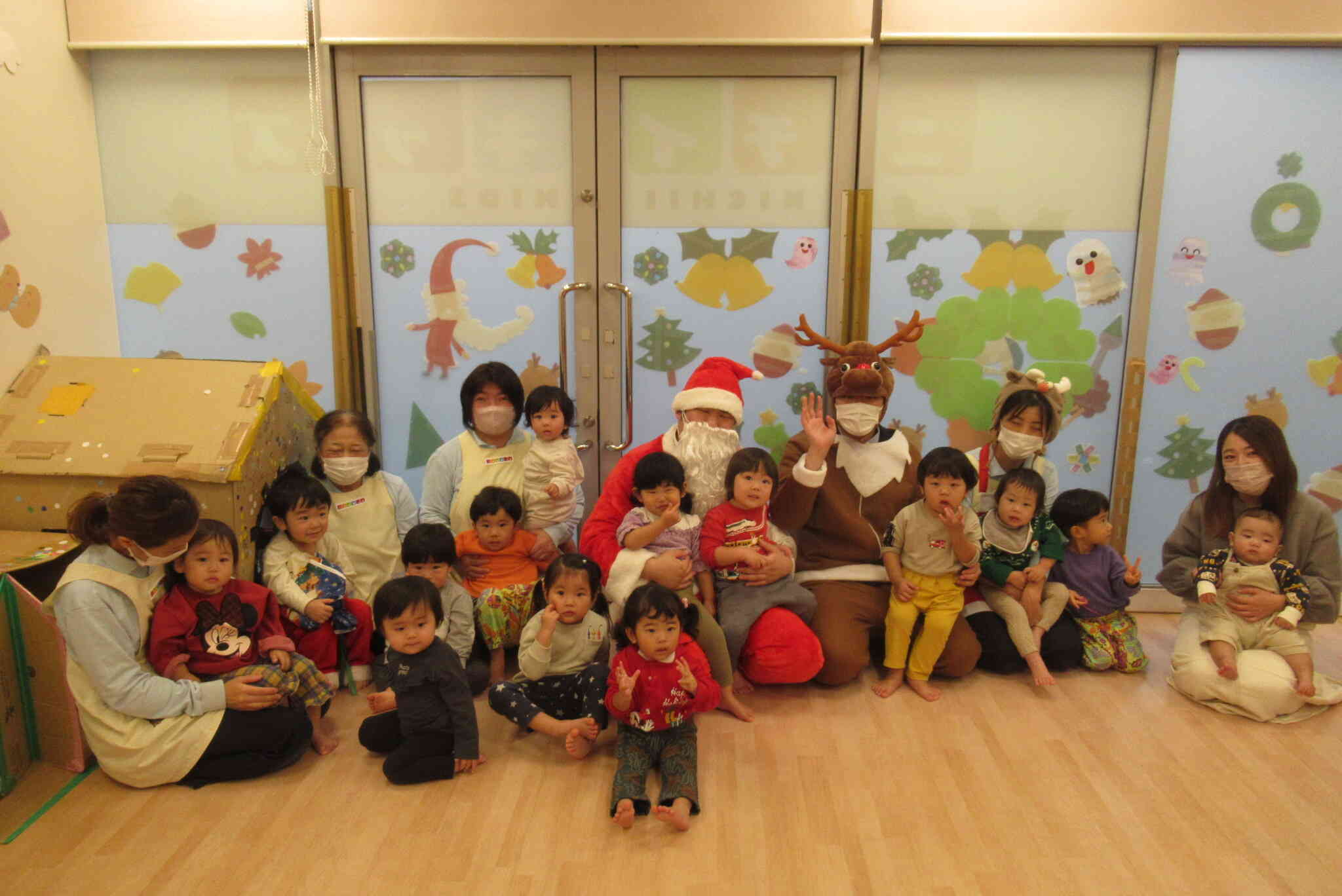 サンタさんが来たよ！