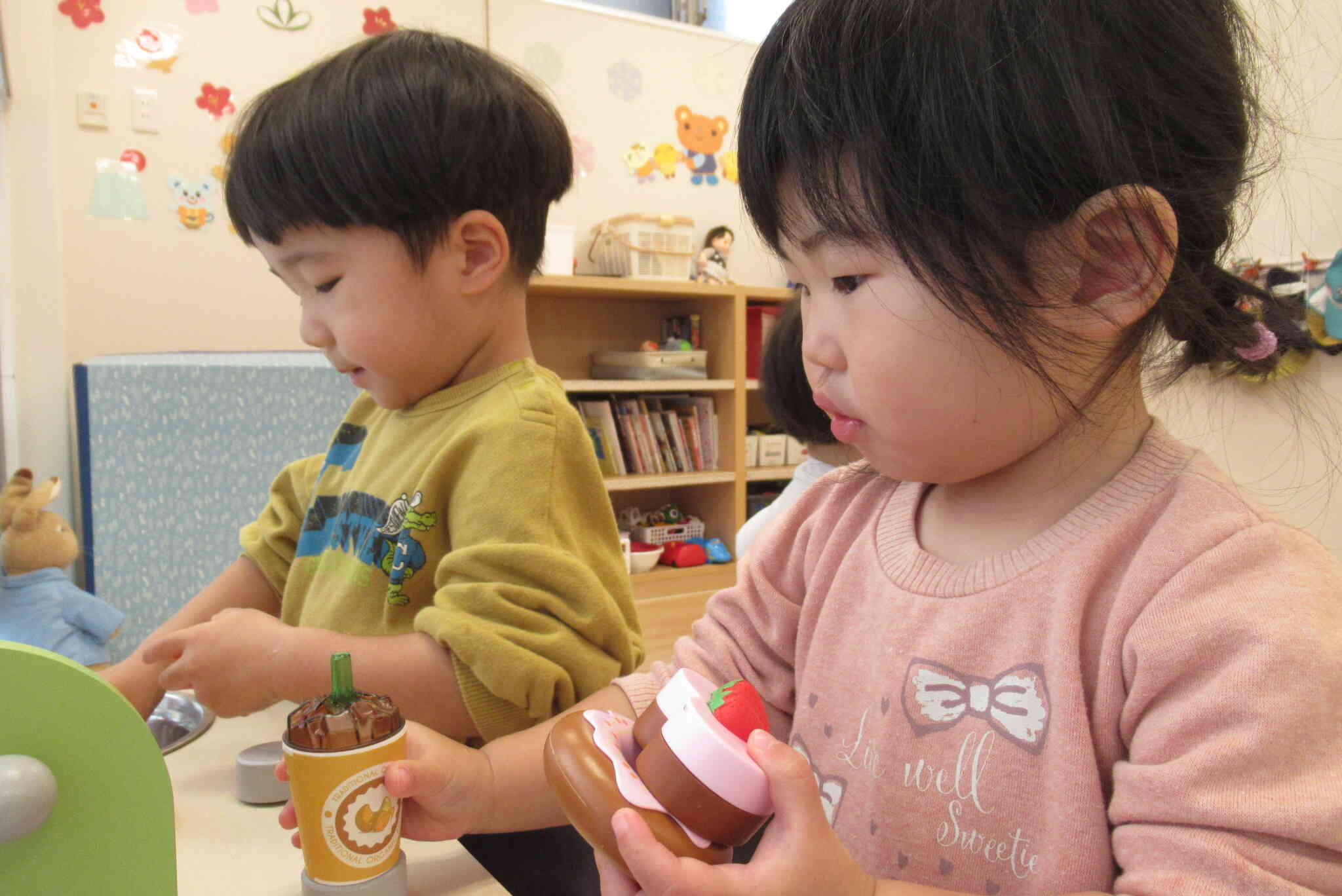 ケーキおいしそうだね！