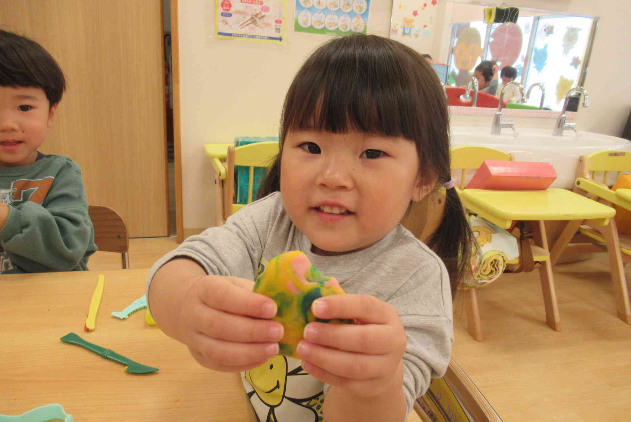 コーナー遊び！