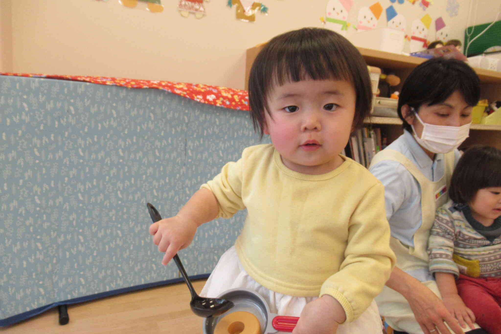 もうすぐできるよー！