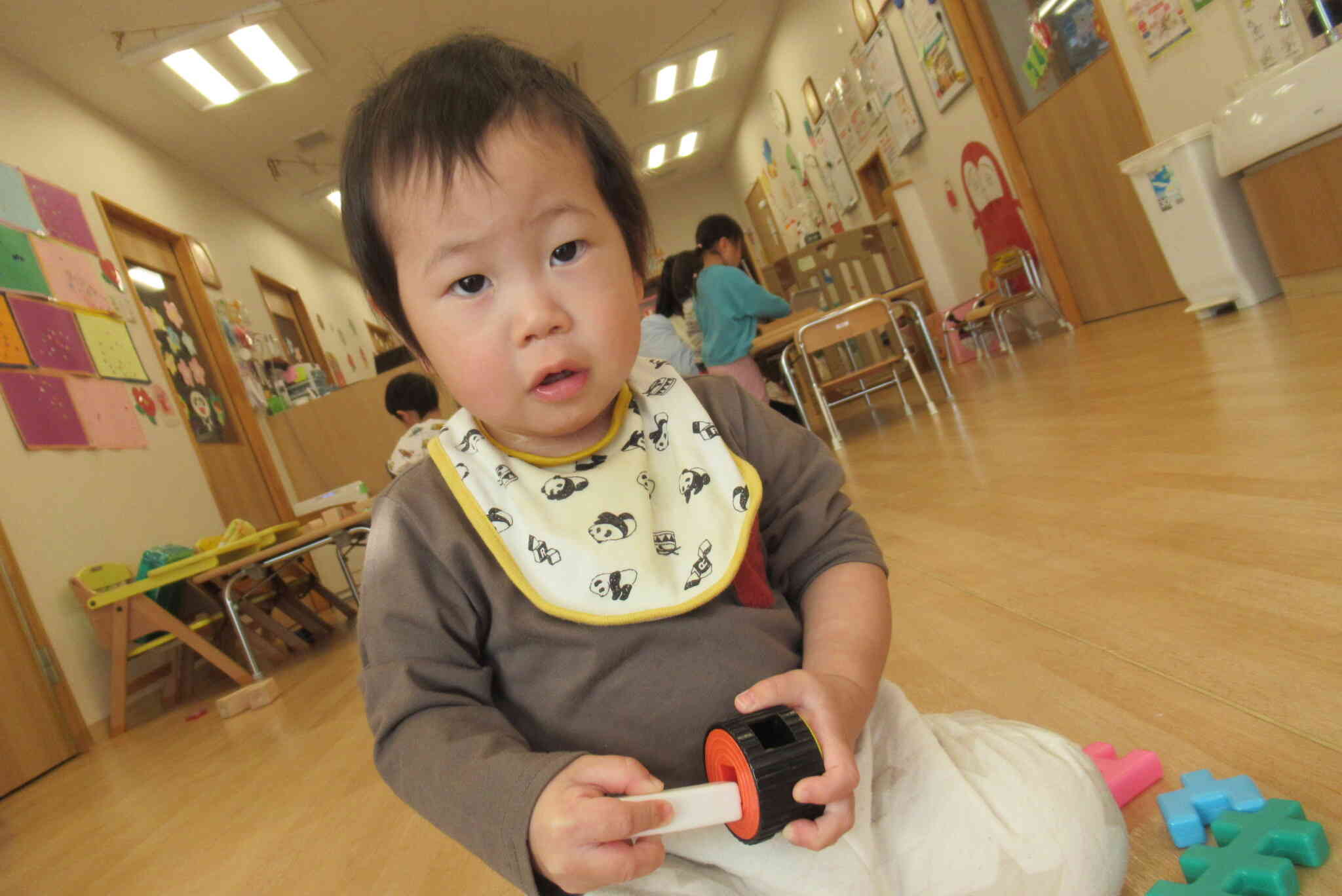 ブロックで何を作ろうかな？