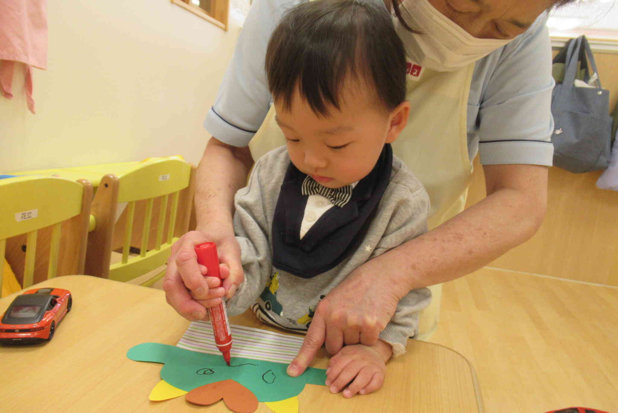 目を描いたよ！