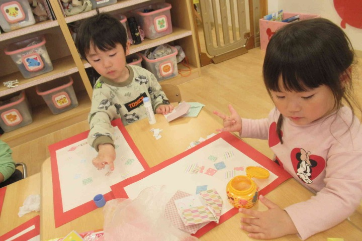 お雛様を作ろう！