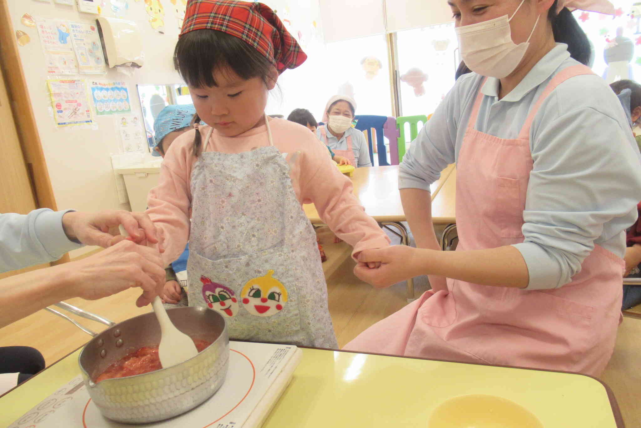 食育【苺ジャム作り】