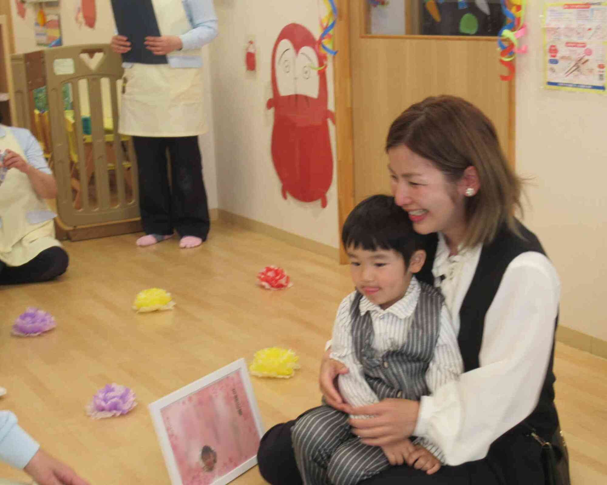 新しい園でも頑張ってね！