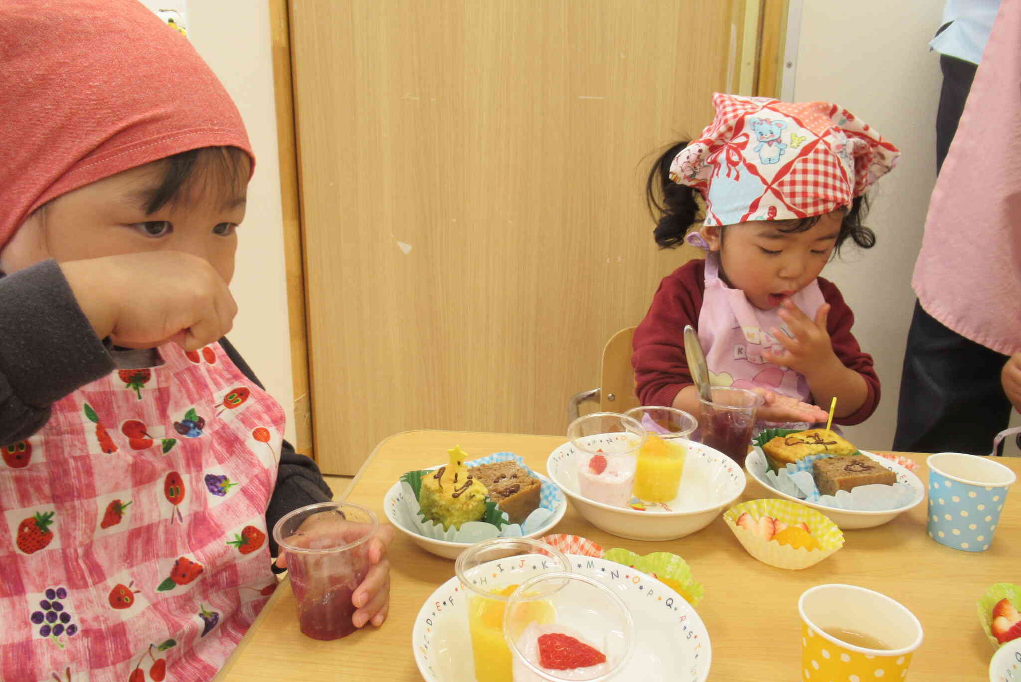 おやつがたくさん！