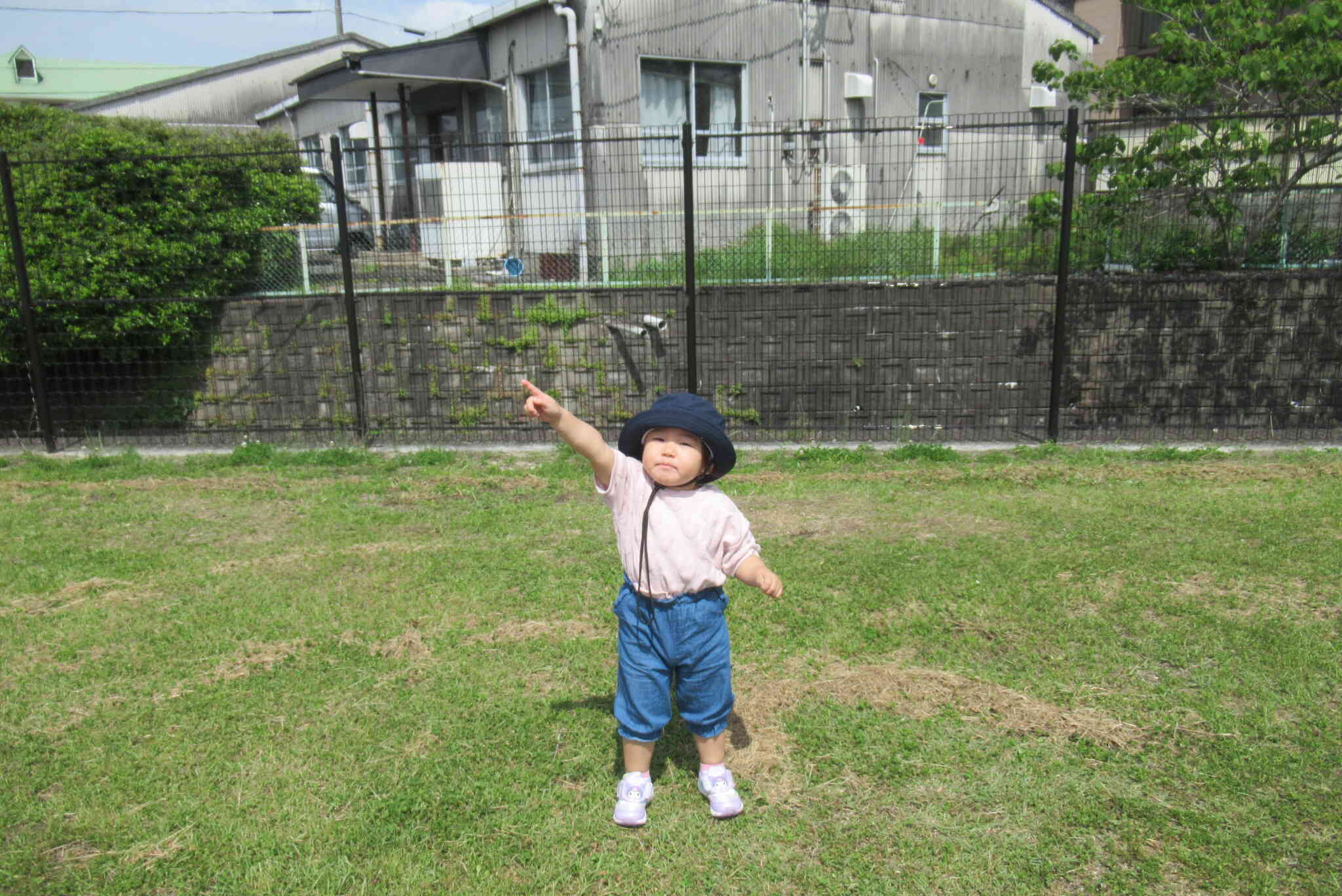 かけっこしたよ！