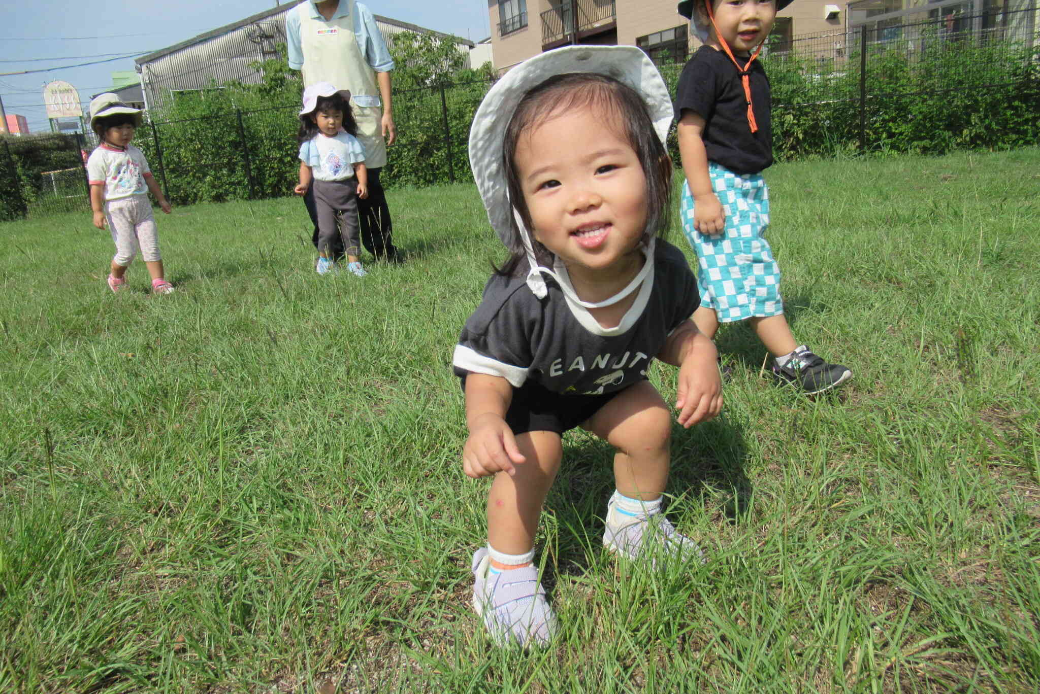 公園楽しいな！