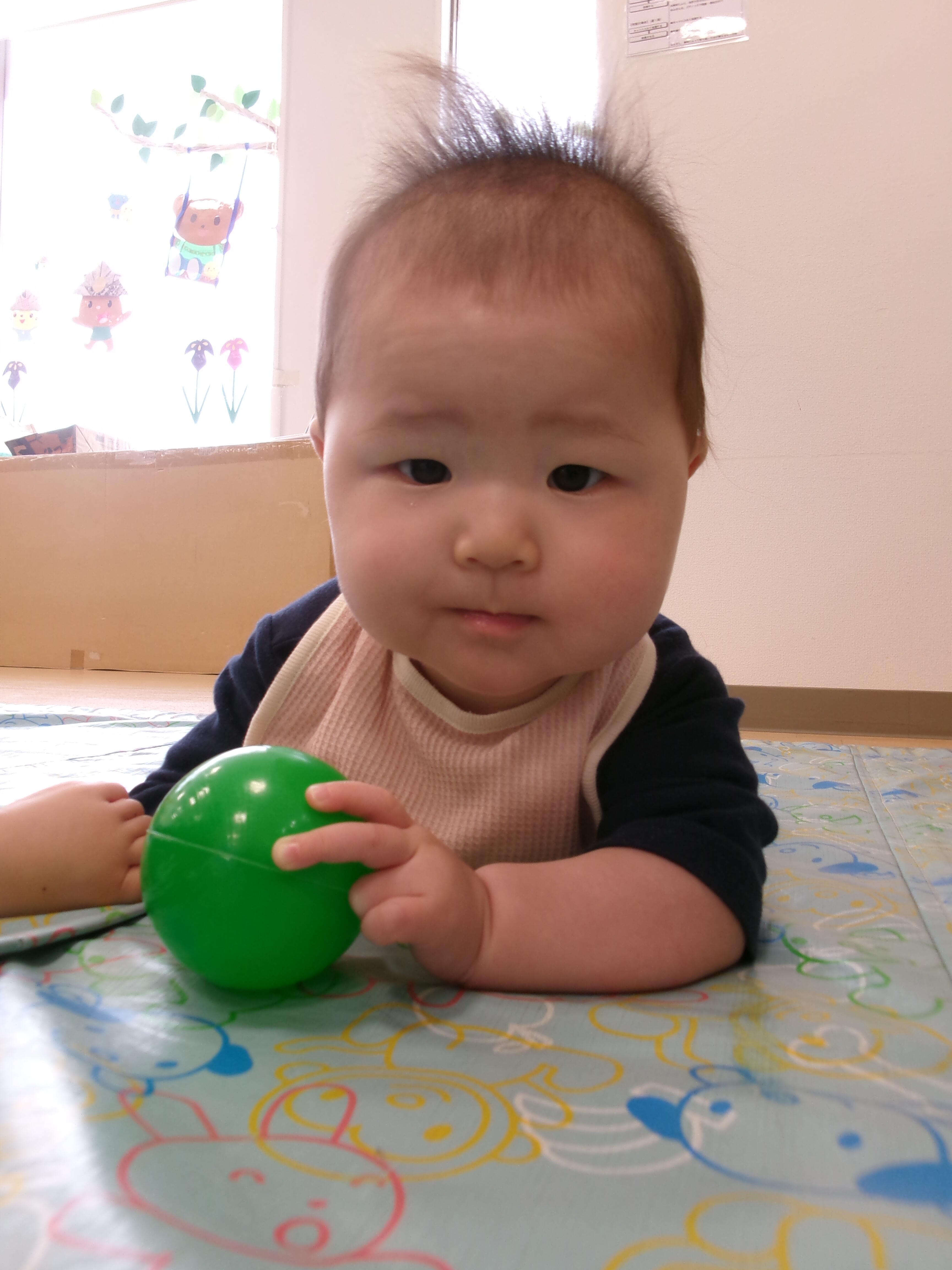 ボールをみつけたよ！