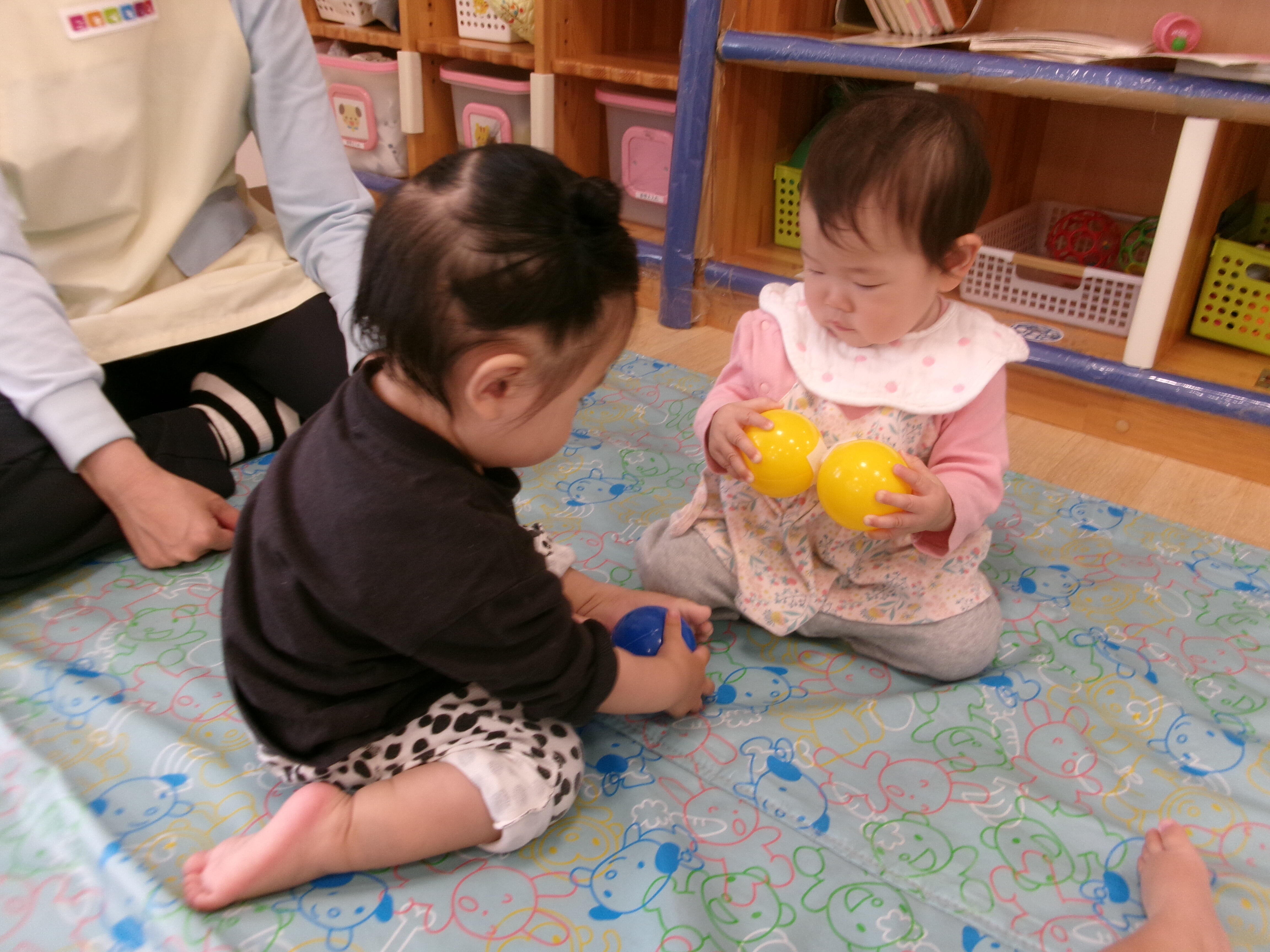 ひっついた！