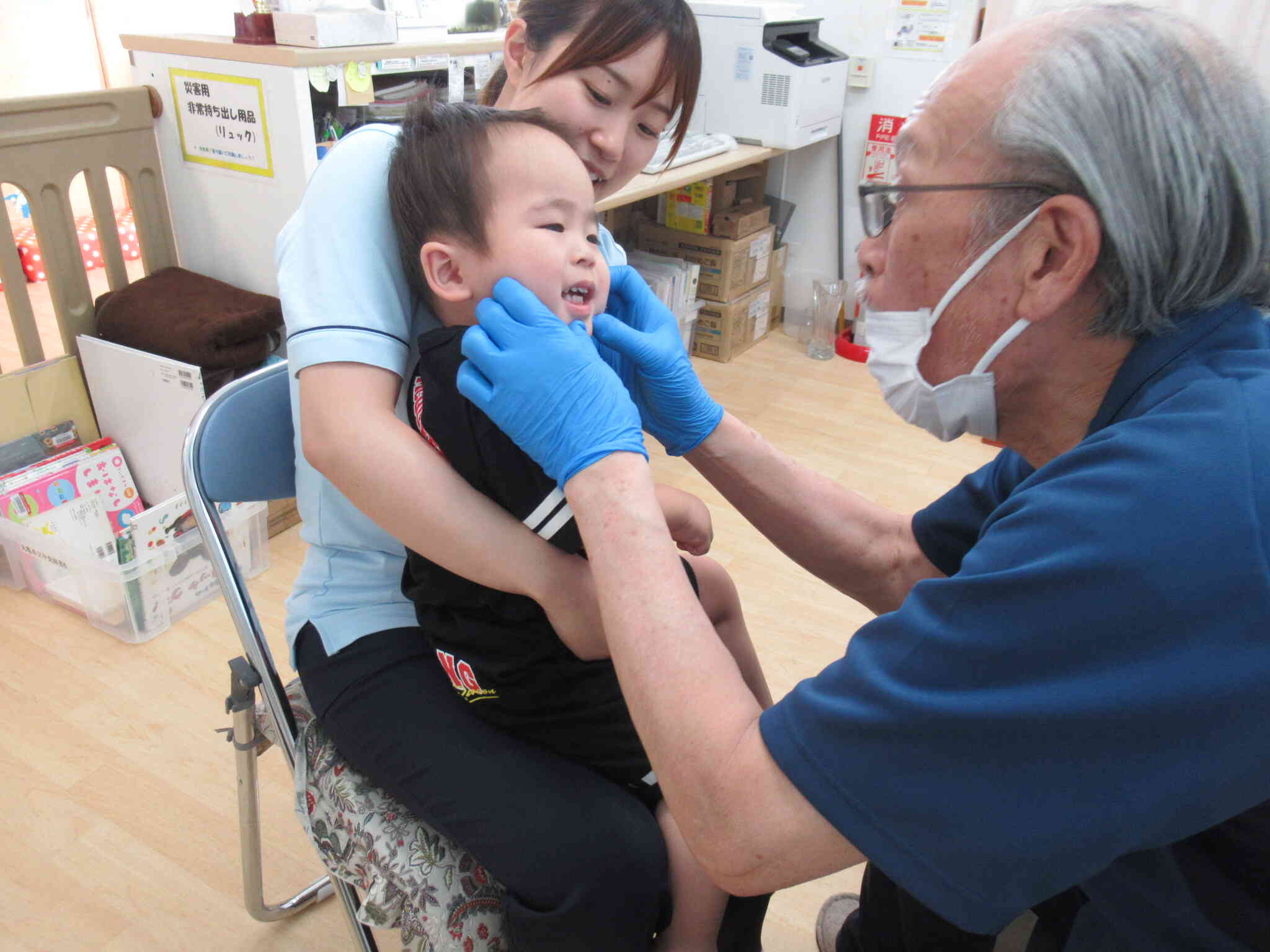 「かばさんのお口だよ？」優しい先生でしたね！