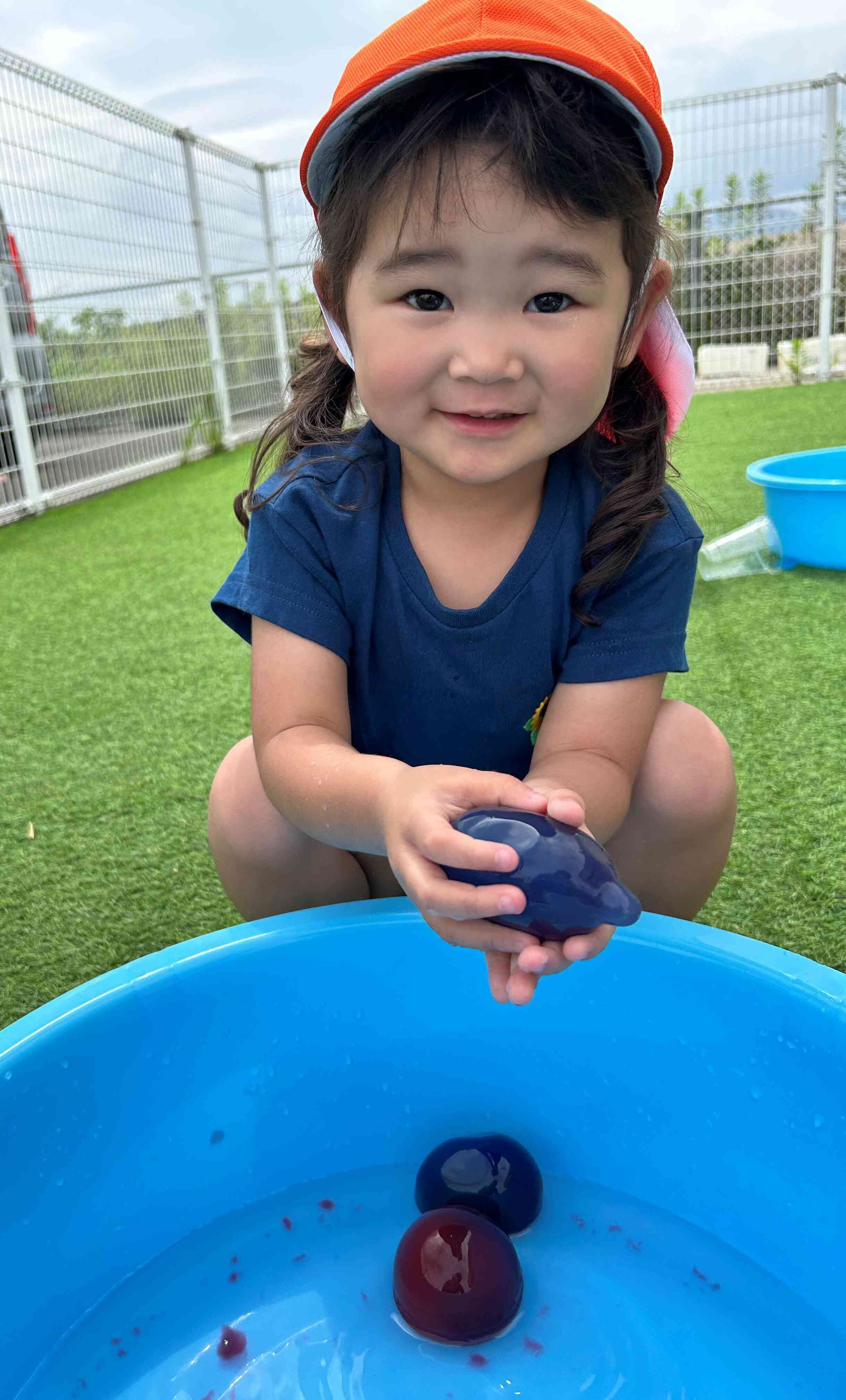 寒天遊び♪