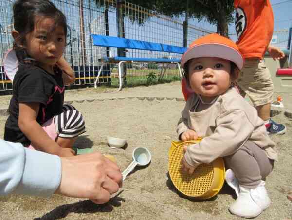 児童センターに行ったよ☆(あひる組　1歳児）