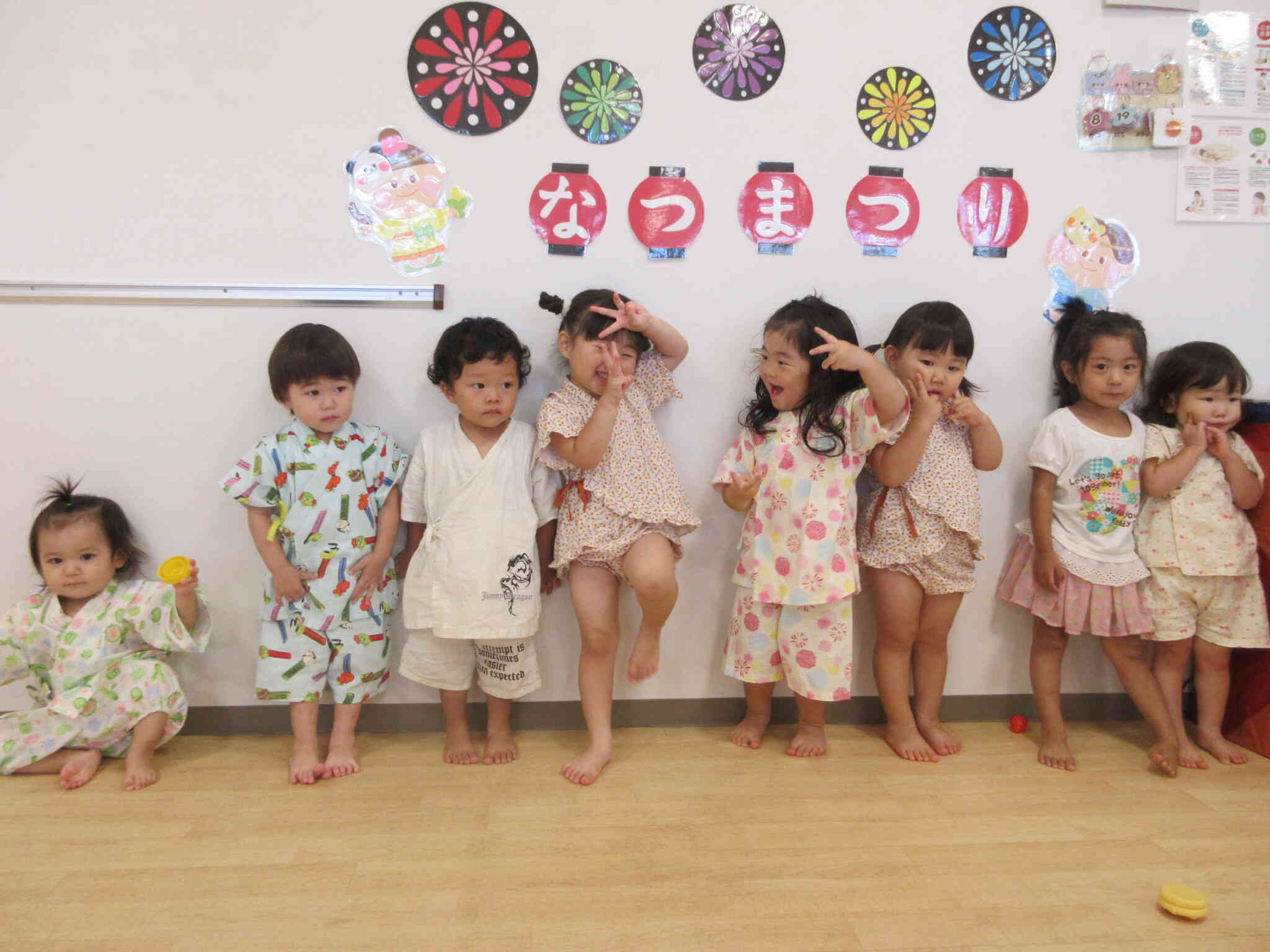 夏祭りお誕生日会☆