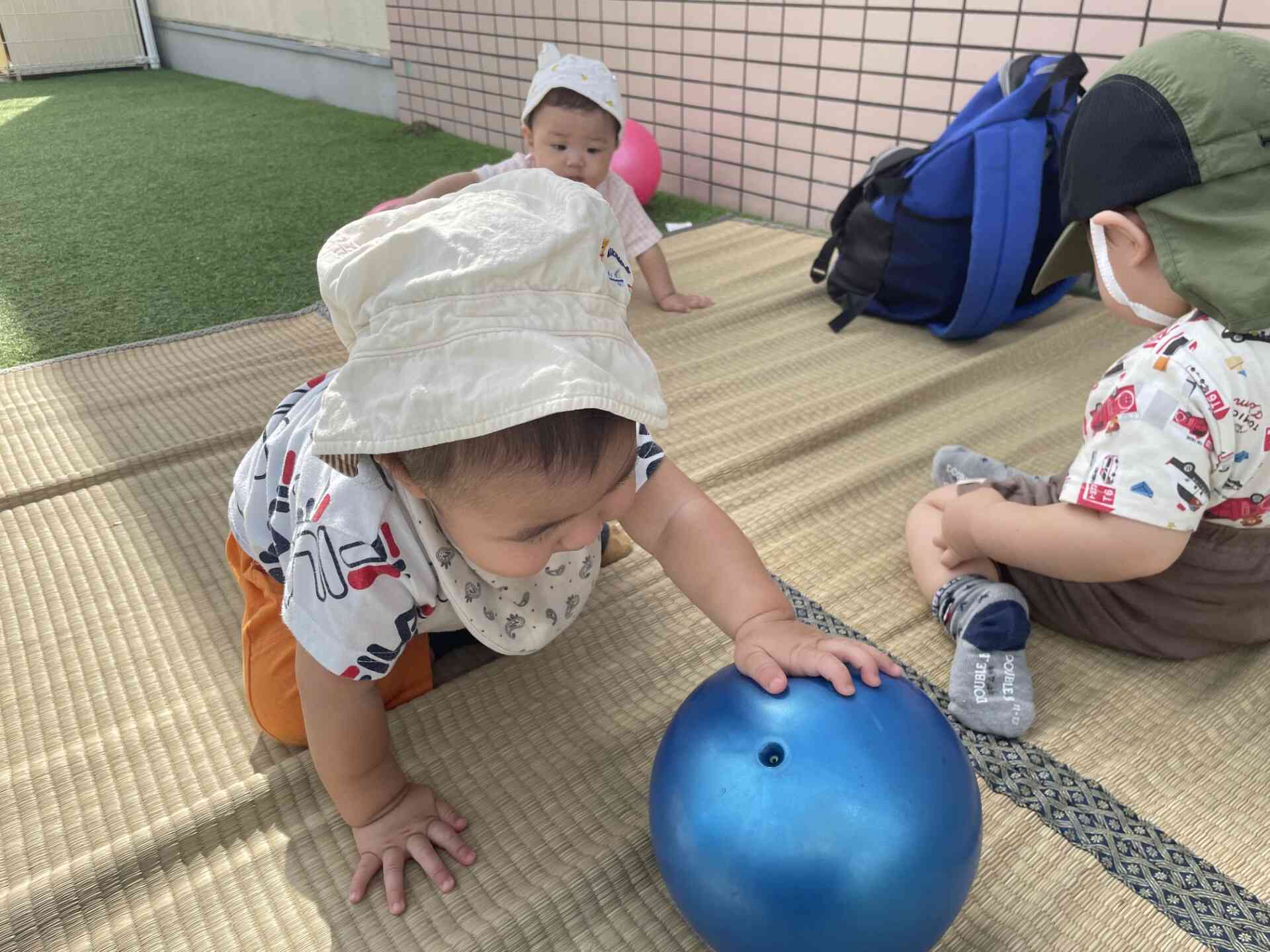 ボールがころころ~★
