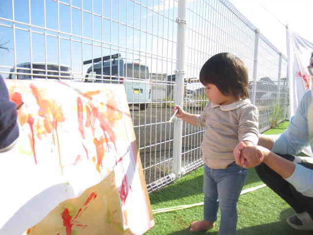 ドキドキ☆どこに描こうかな～☆