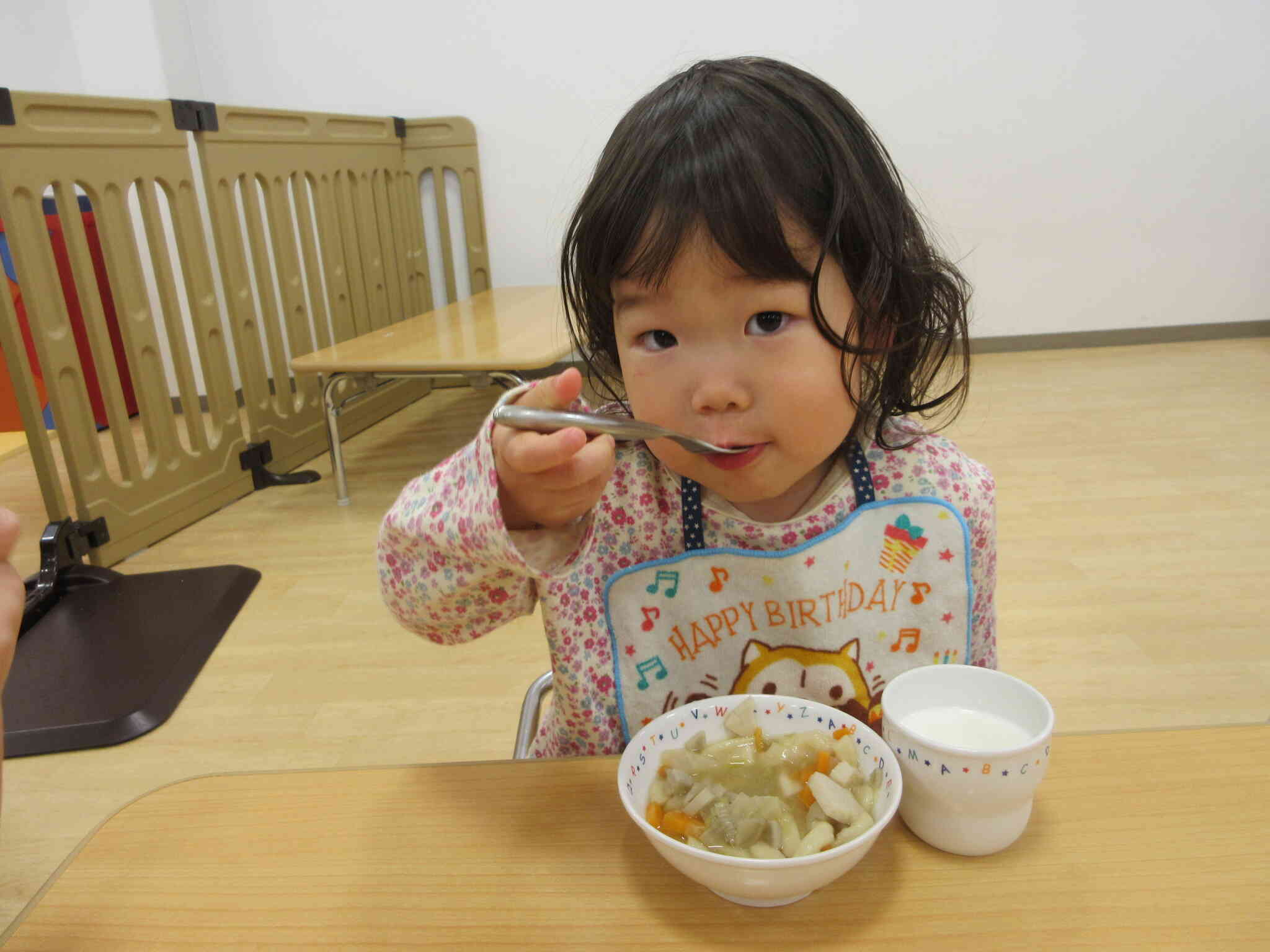 みんなで作ったうどんっておいしいね♡