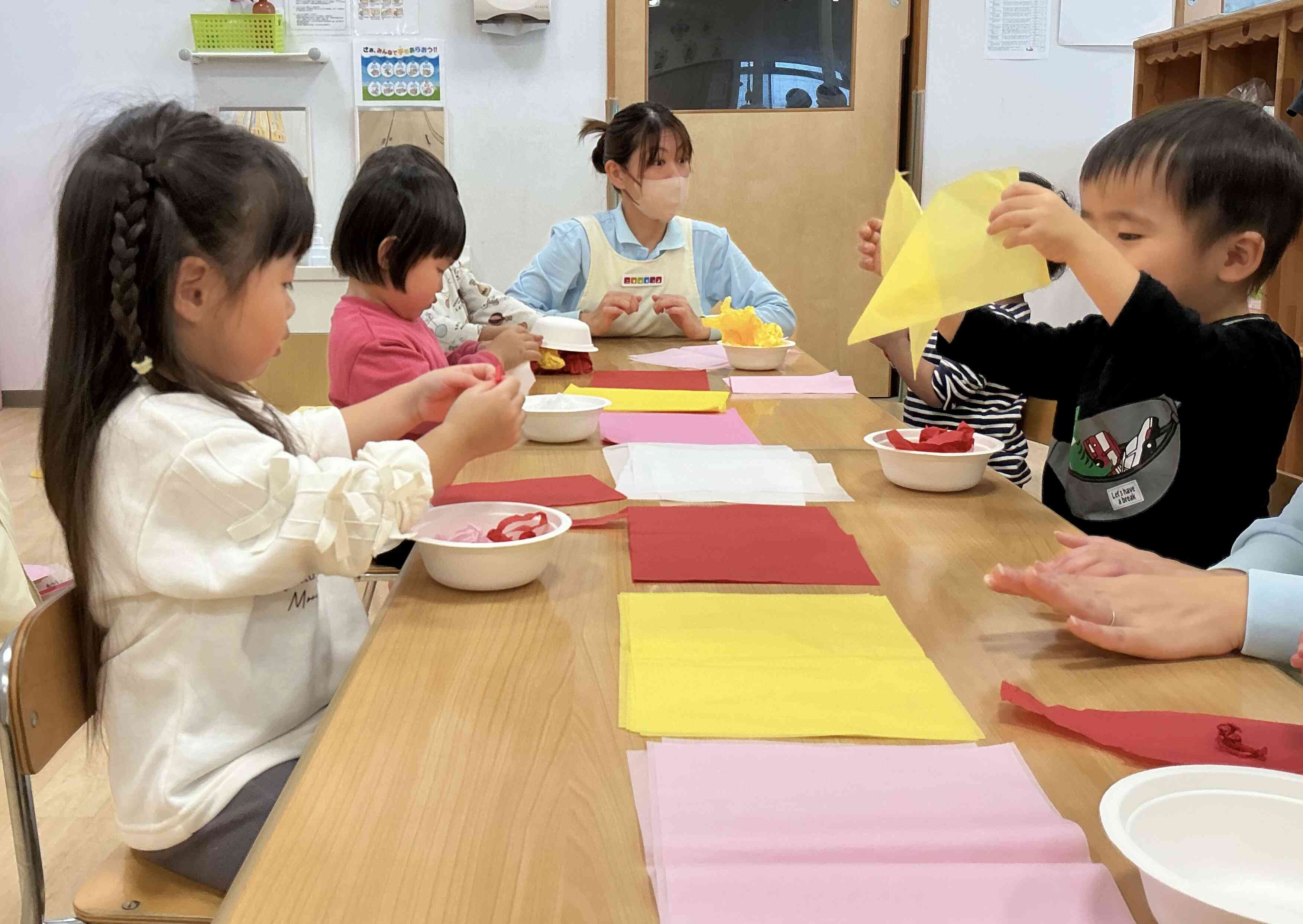 どの色にしようかな?