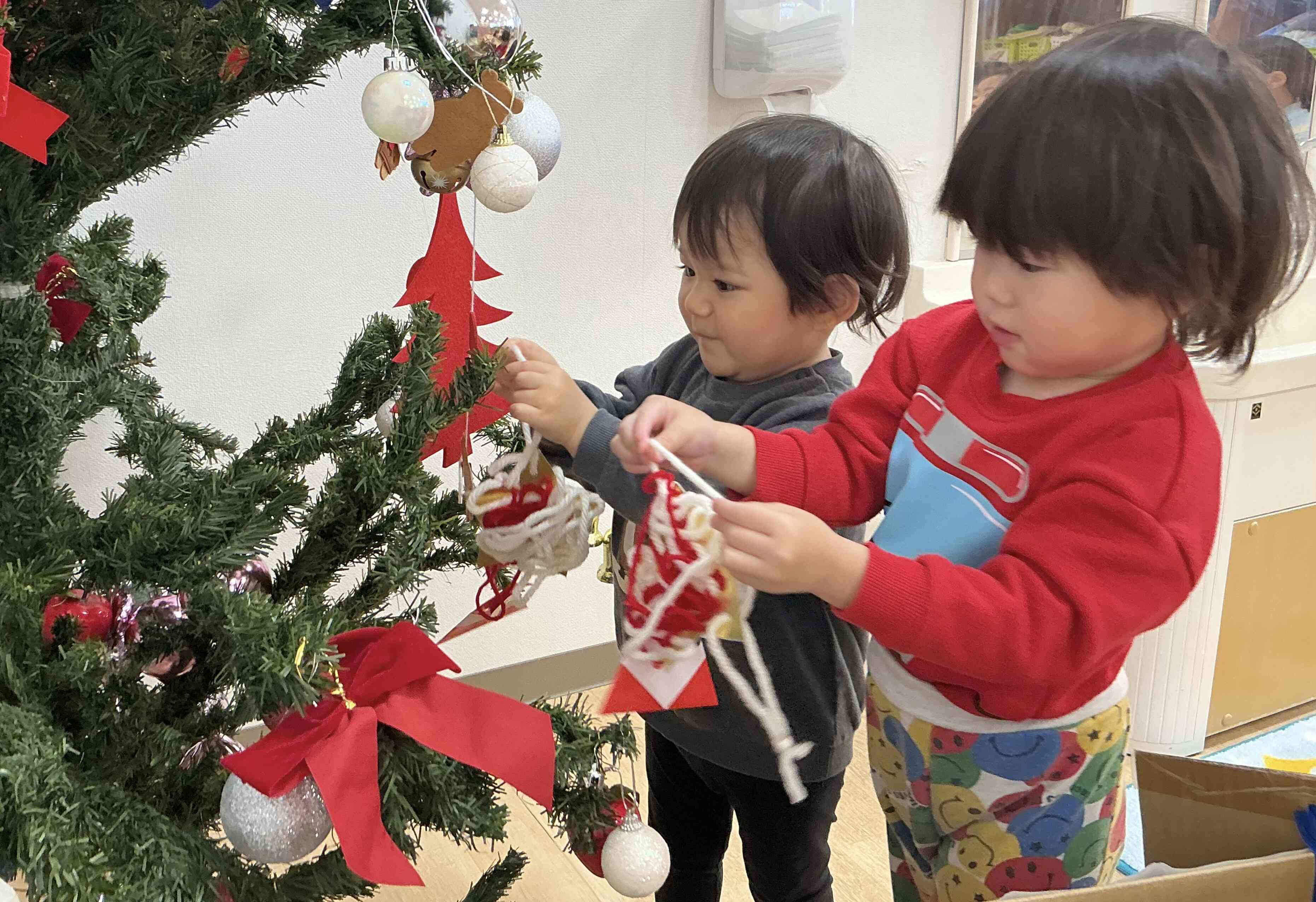 ピカピカのツリー大好き⭐︎