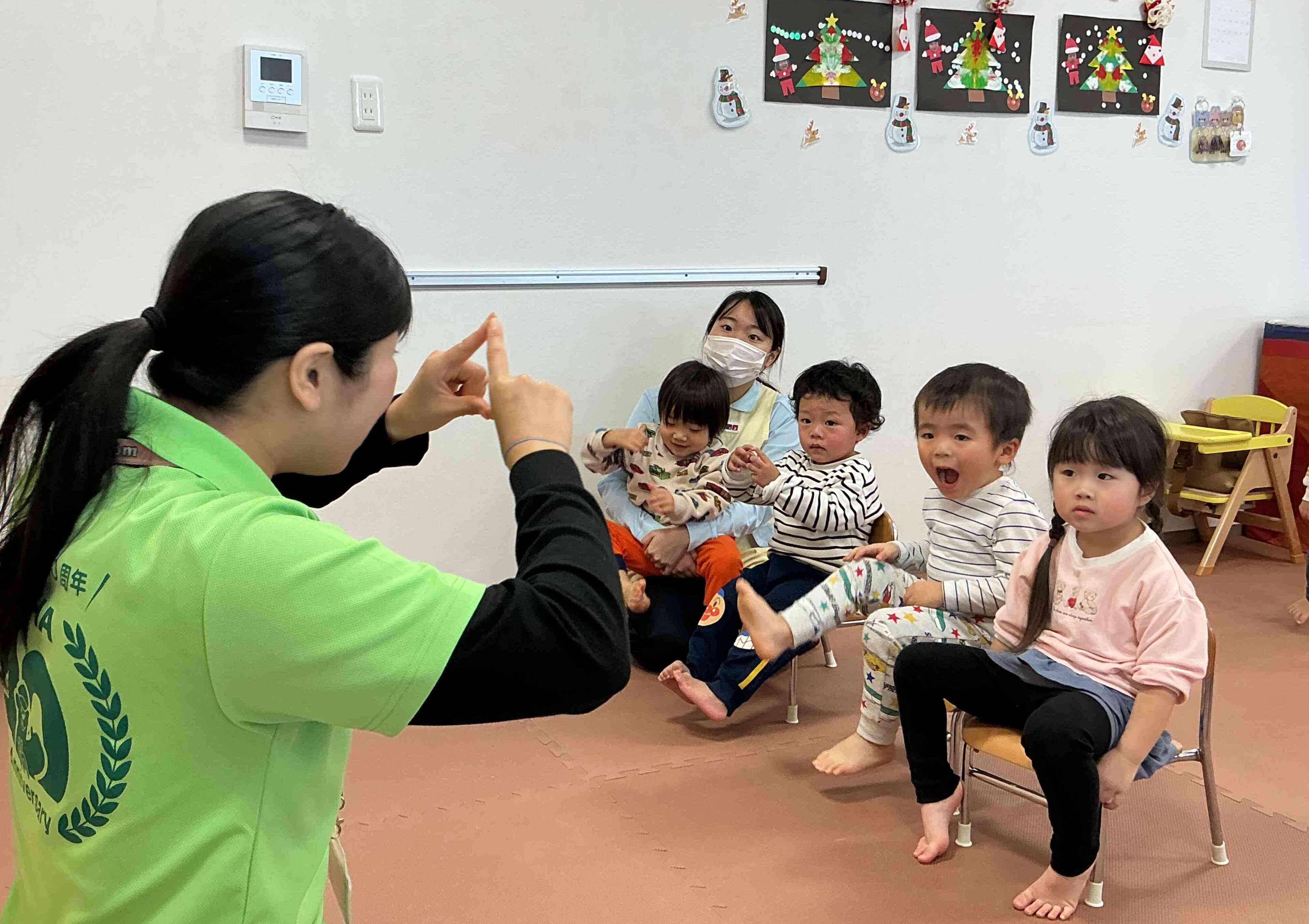 12月の英語教室に参加したよ