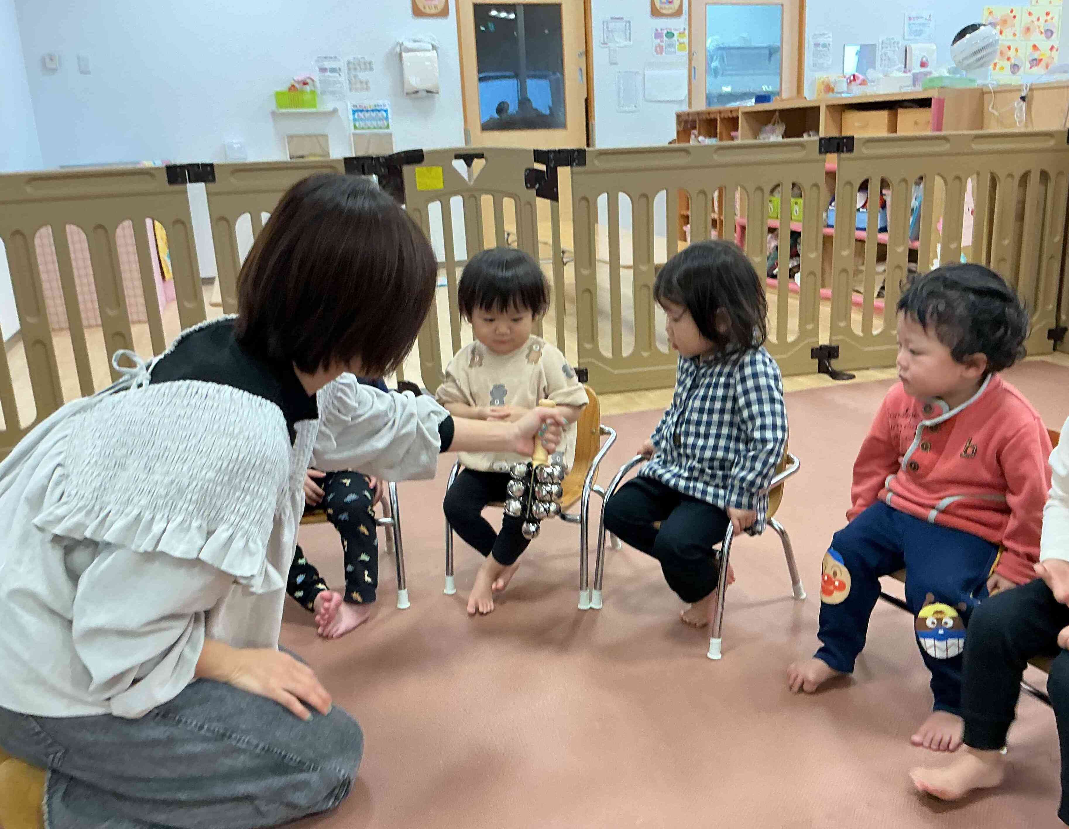 サンタクロースの音がするよ♪