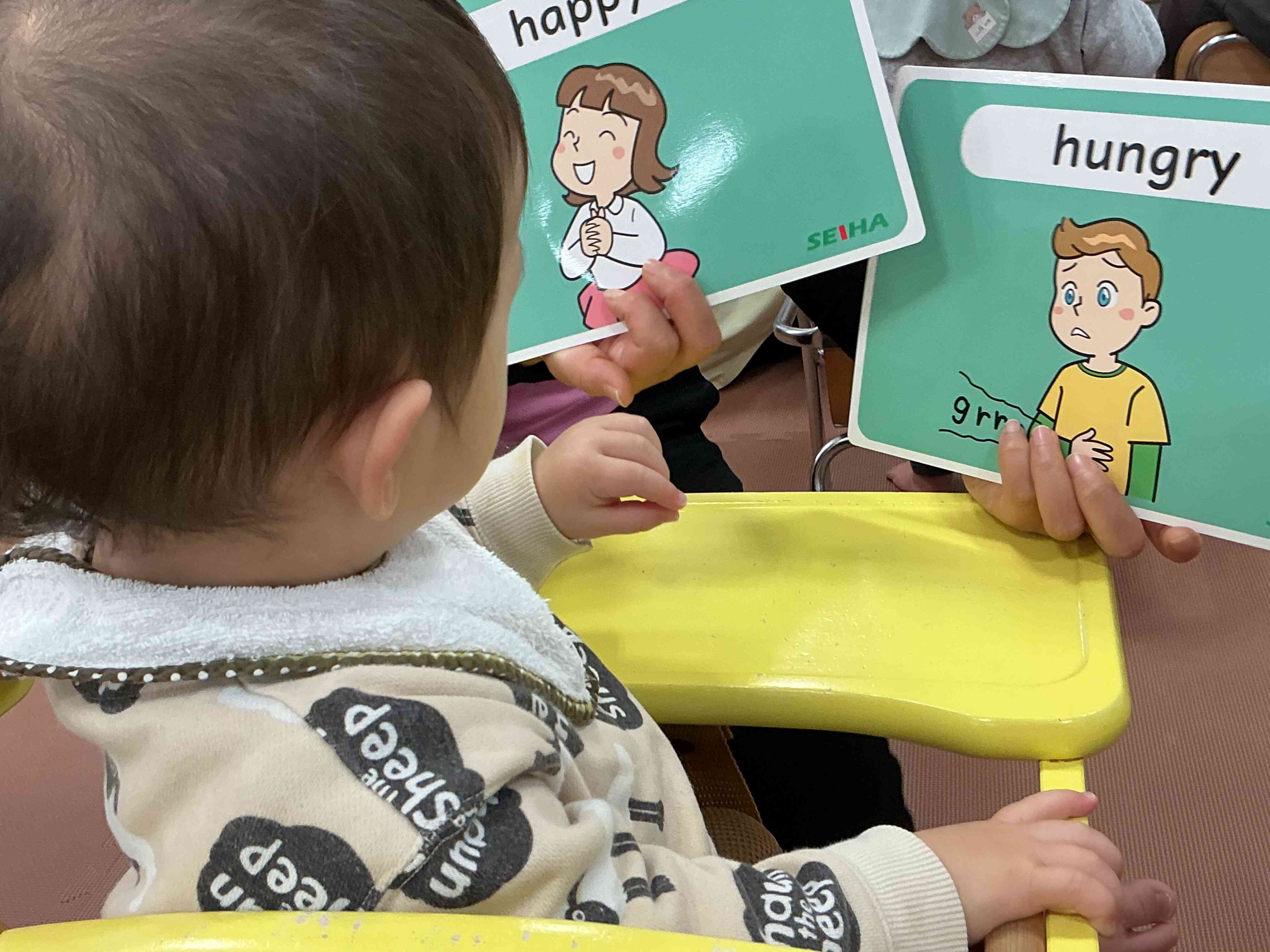 Happy? Hungry?どっちの気分?