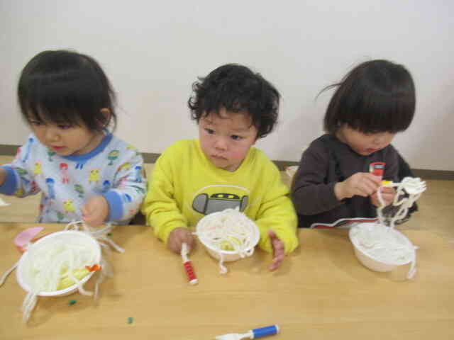 おいしい⭐︎エビの天ぷら発見！ネギも大好き〜⭐︎