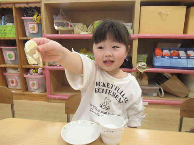 お絵かきパンケーキを作ったよ♪