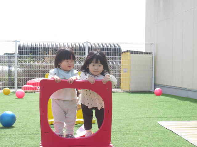 あひる組になったよ☆(あひる組　1歳児)