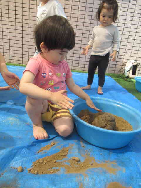 大きなおだんごが完成～☆☆