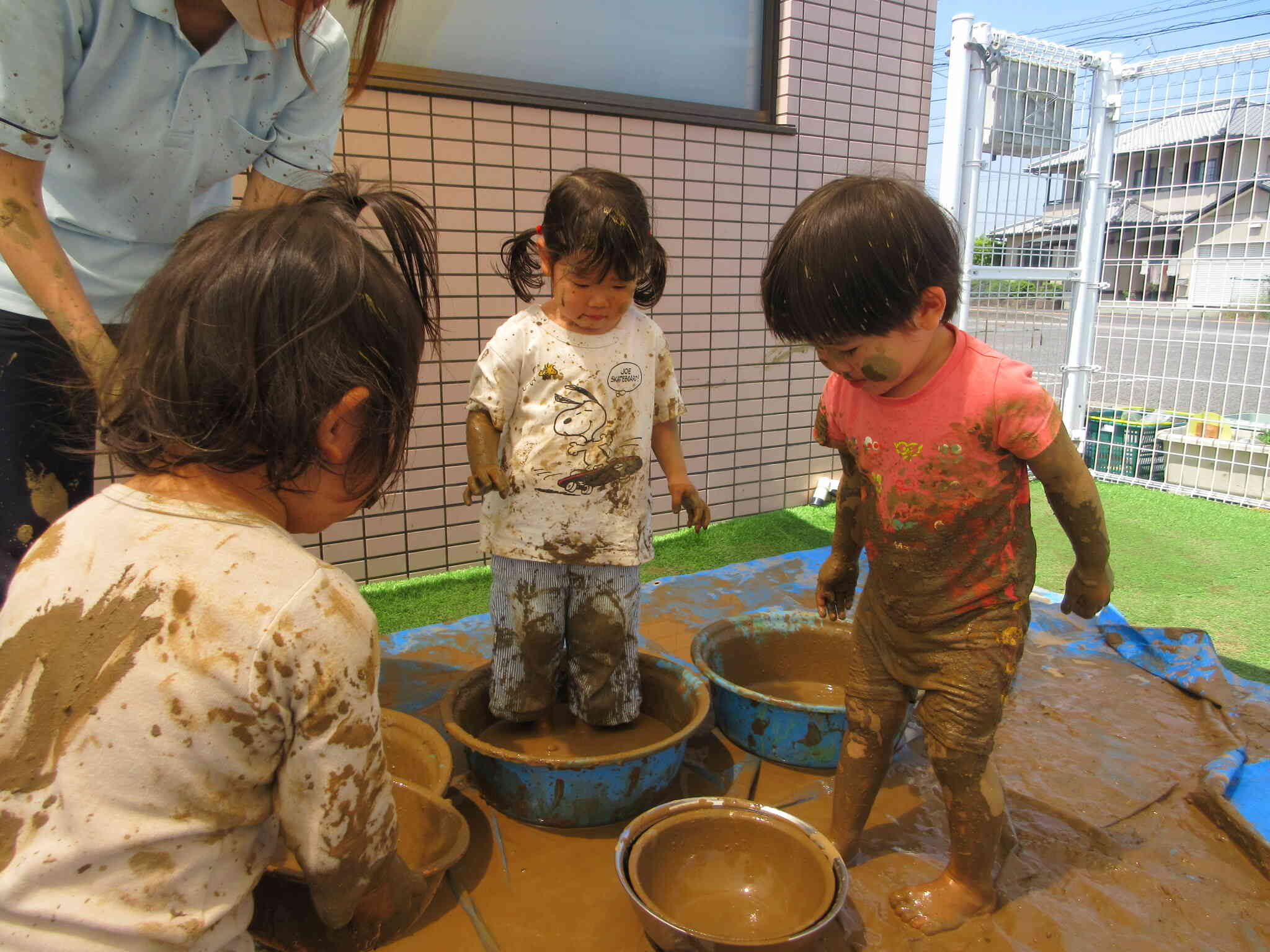 とっても楽しい土遊び☆