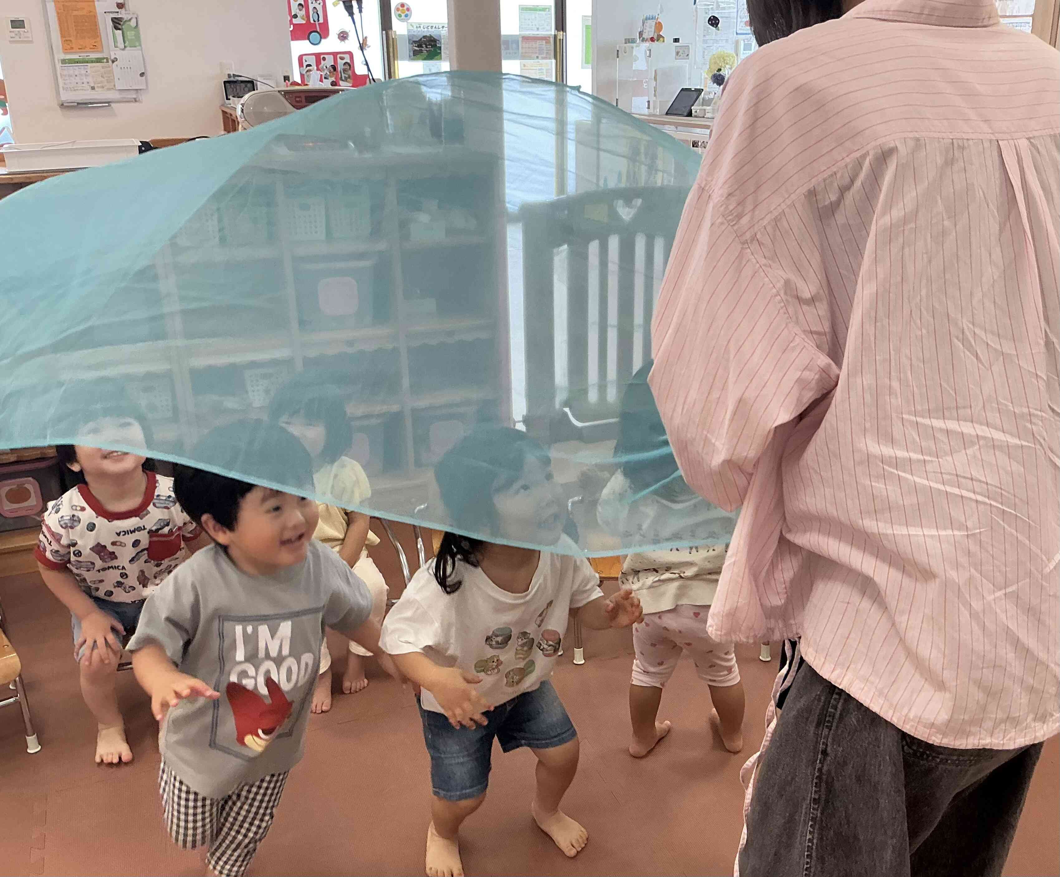 雨の音ってどんな音？　芸術さんと遊んだよ⭐︎