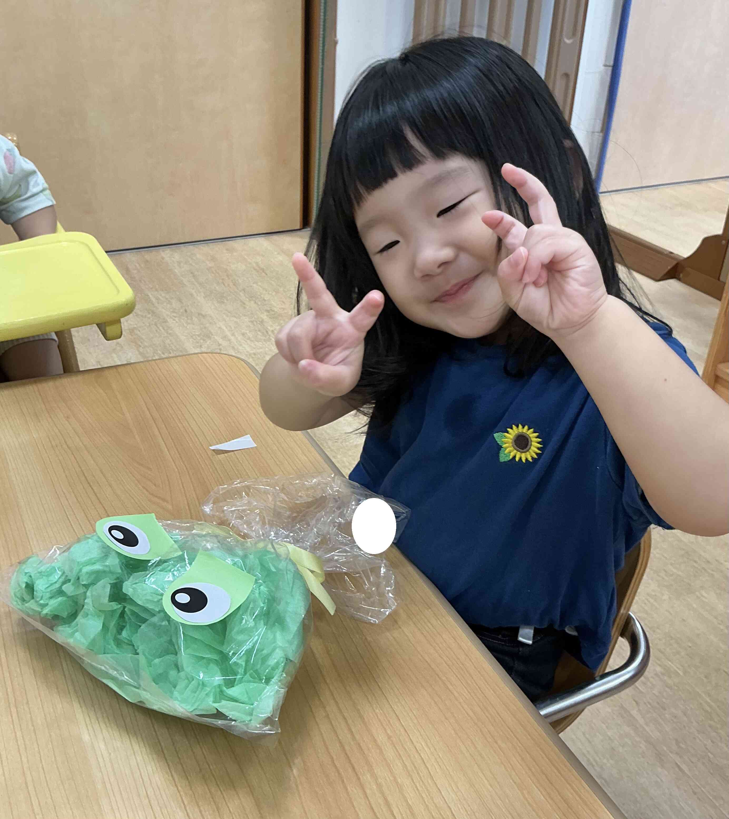 かえるさん完成！！