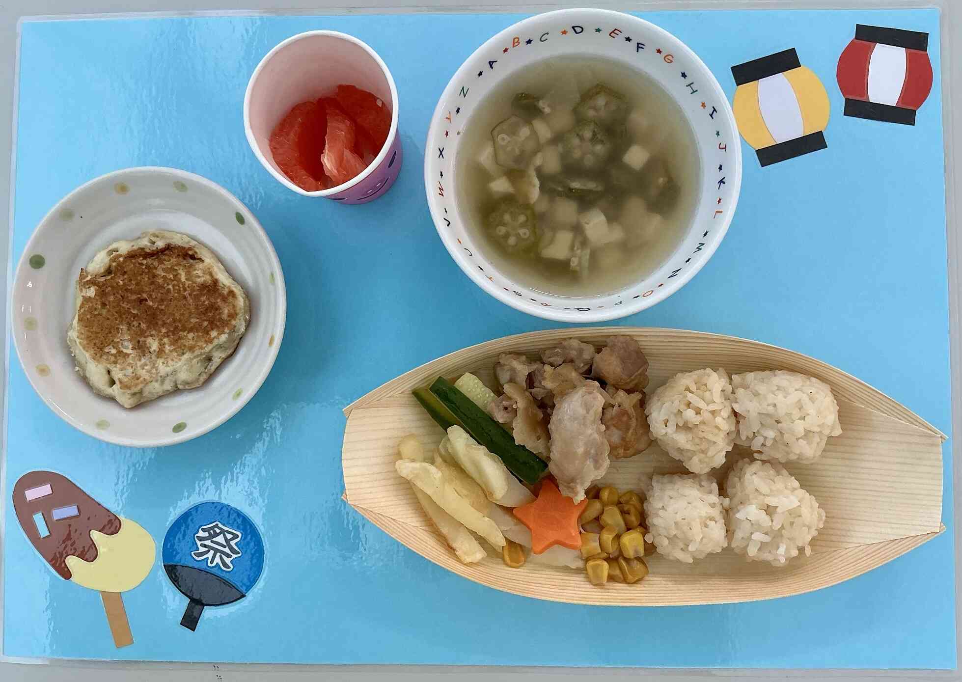 8月21日の幼児食