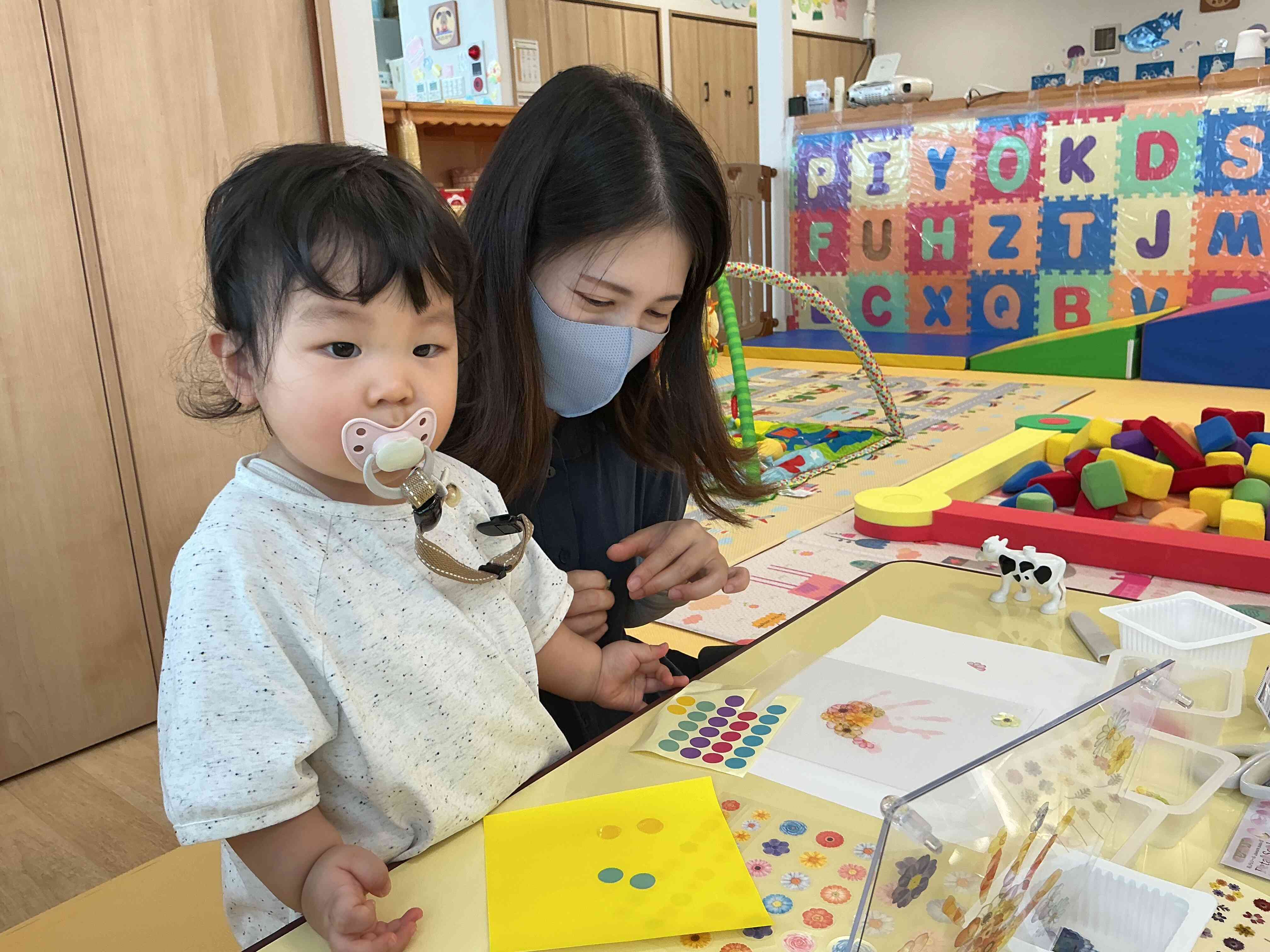 子育て広場に遊びに来てくれました！