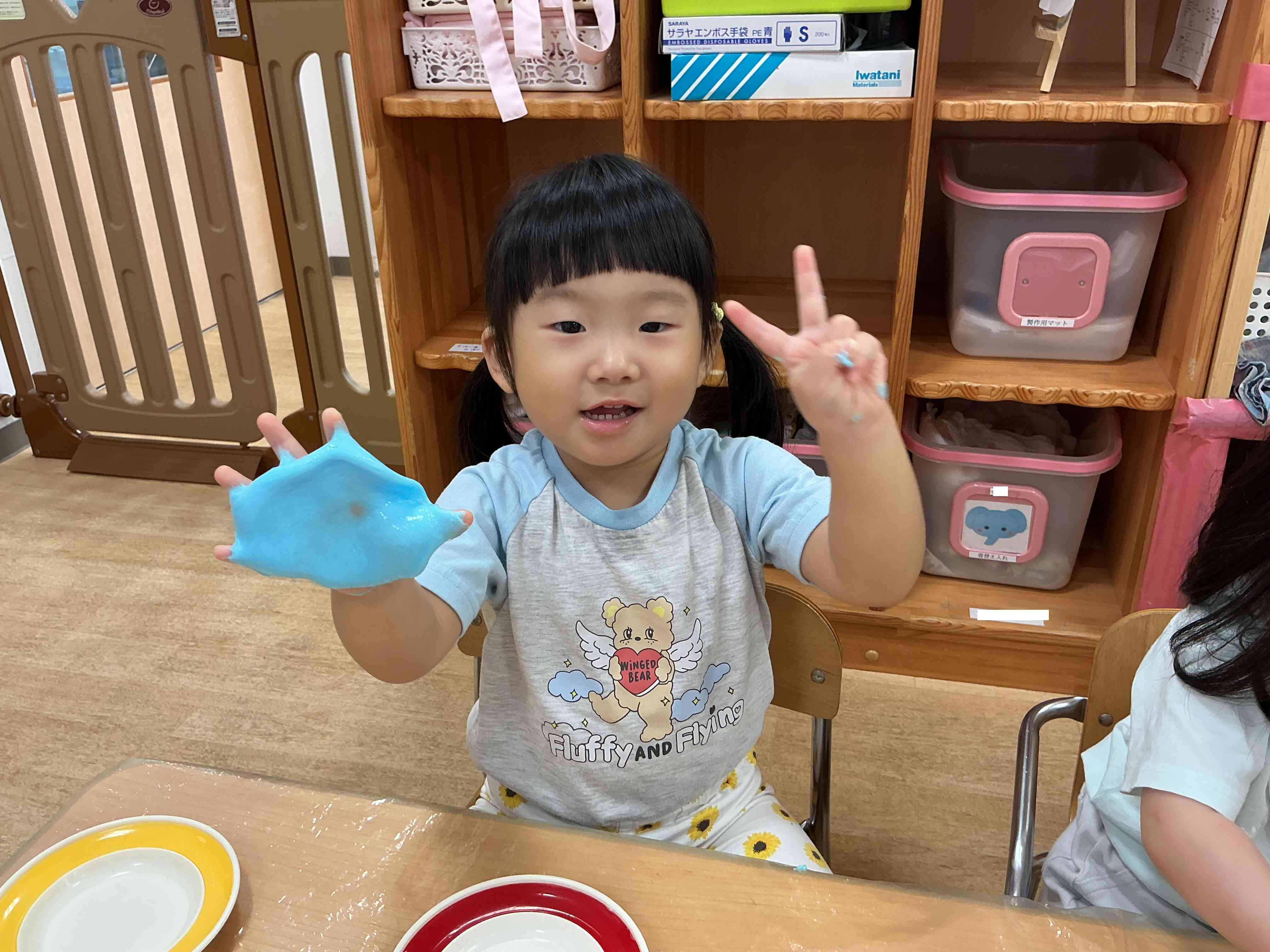 手にくっついた⭐︎
