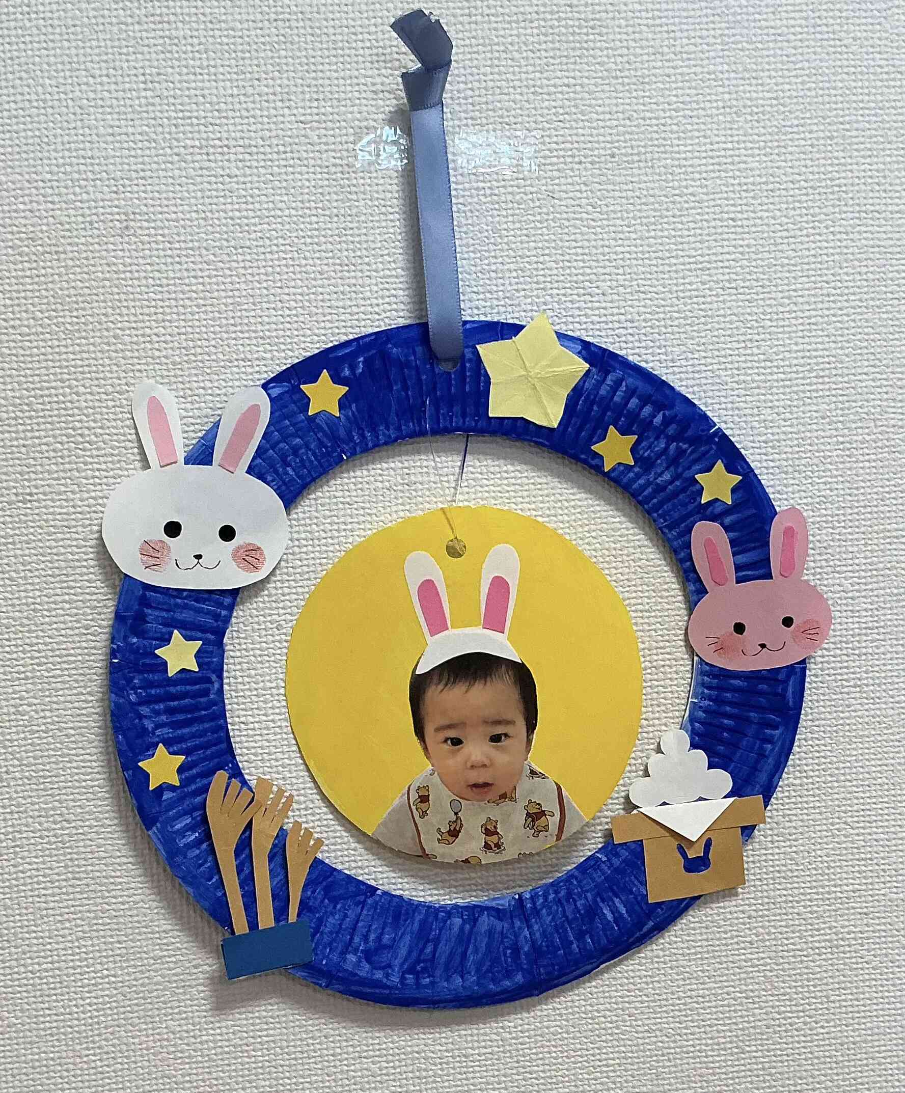 お月見リースを作ろう！・子育てひろば