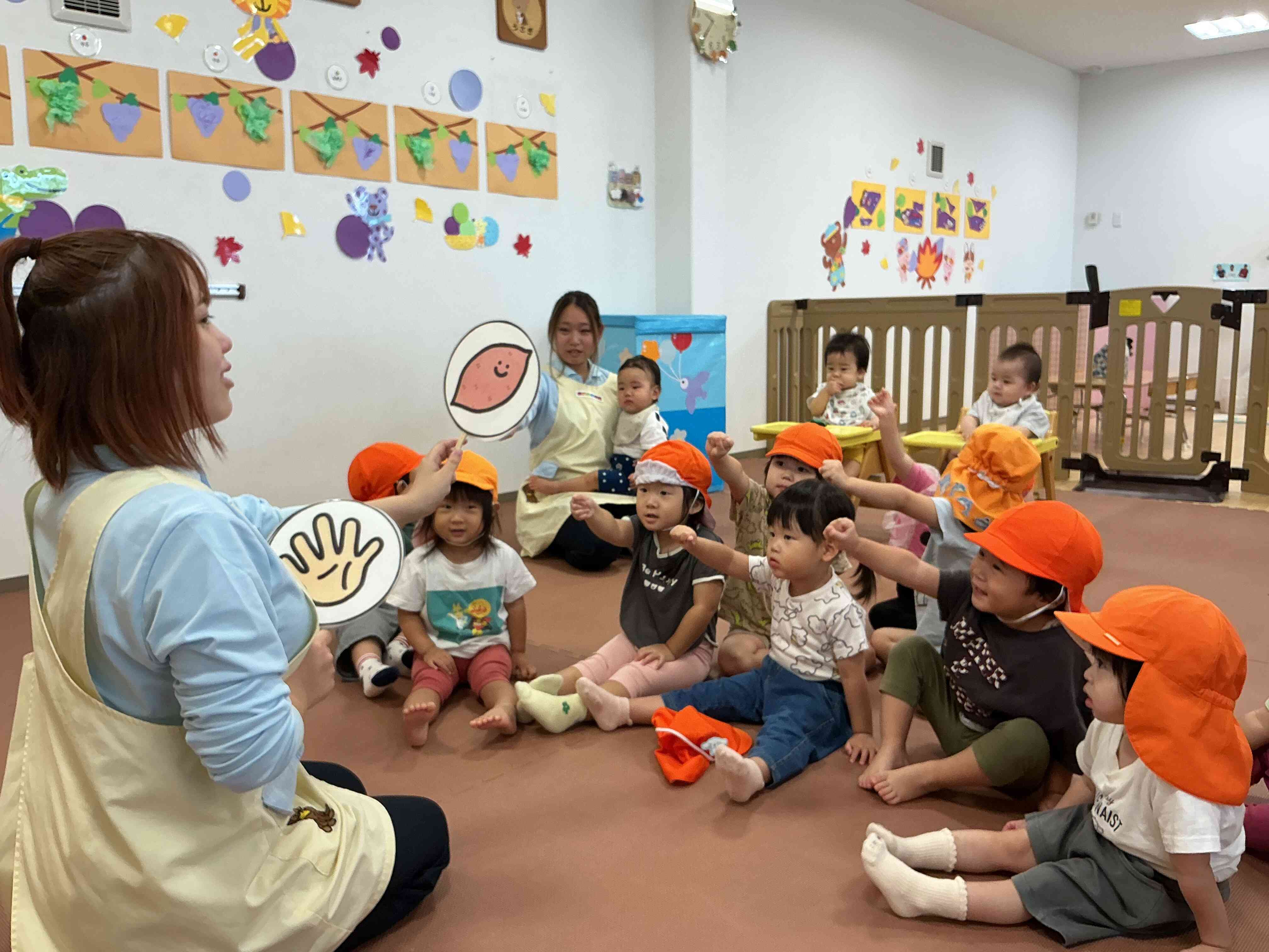 さつまいも掘りをしたよ！(0、1、2歳児)