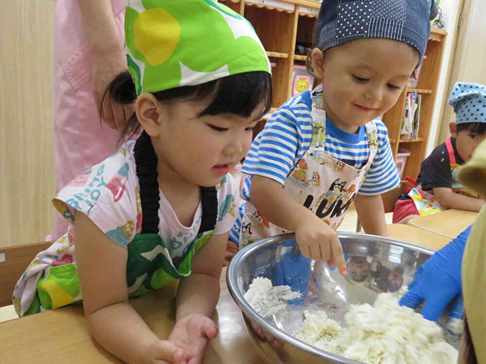 うさぎ組（２歳児）の食育