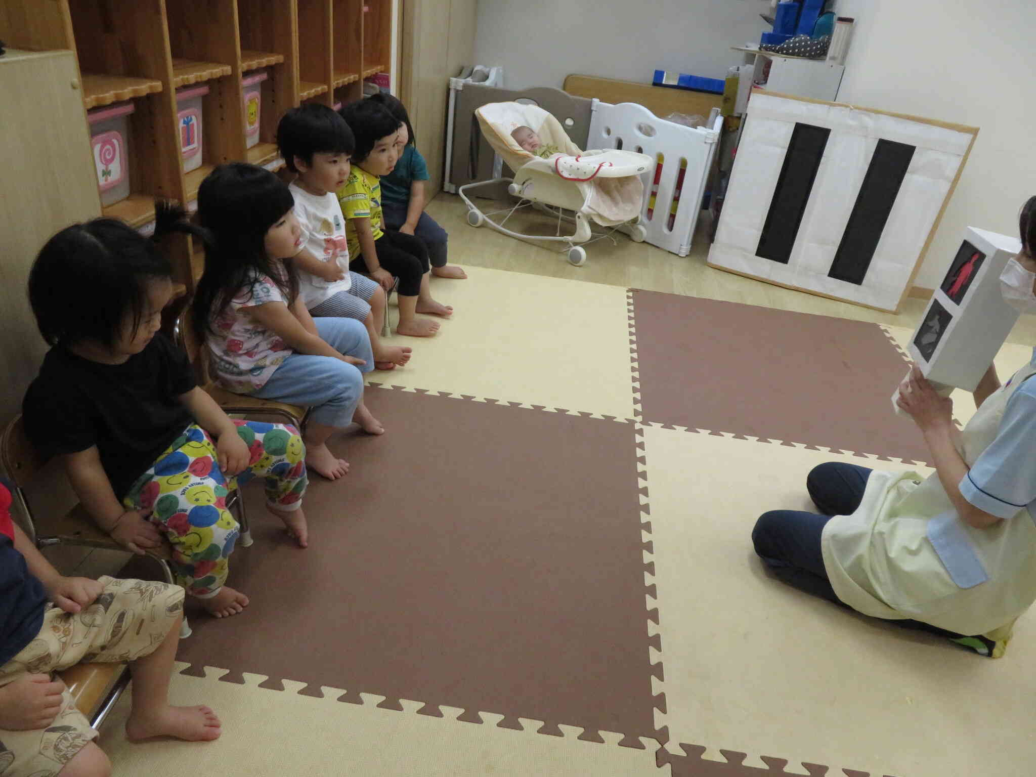 信号の色は？