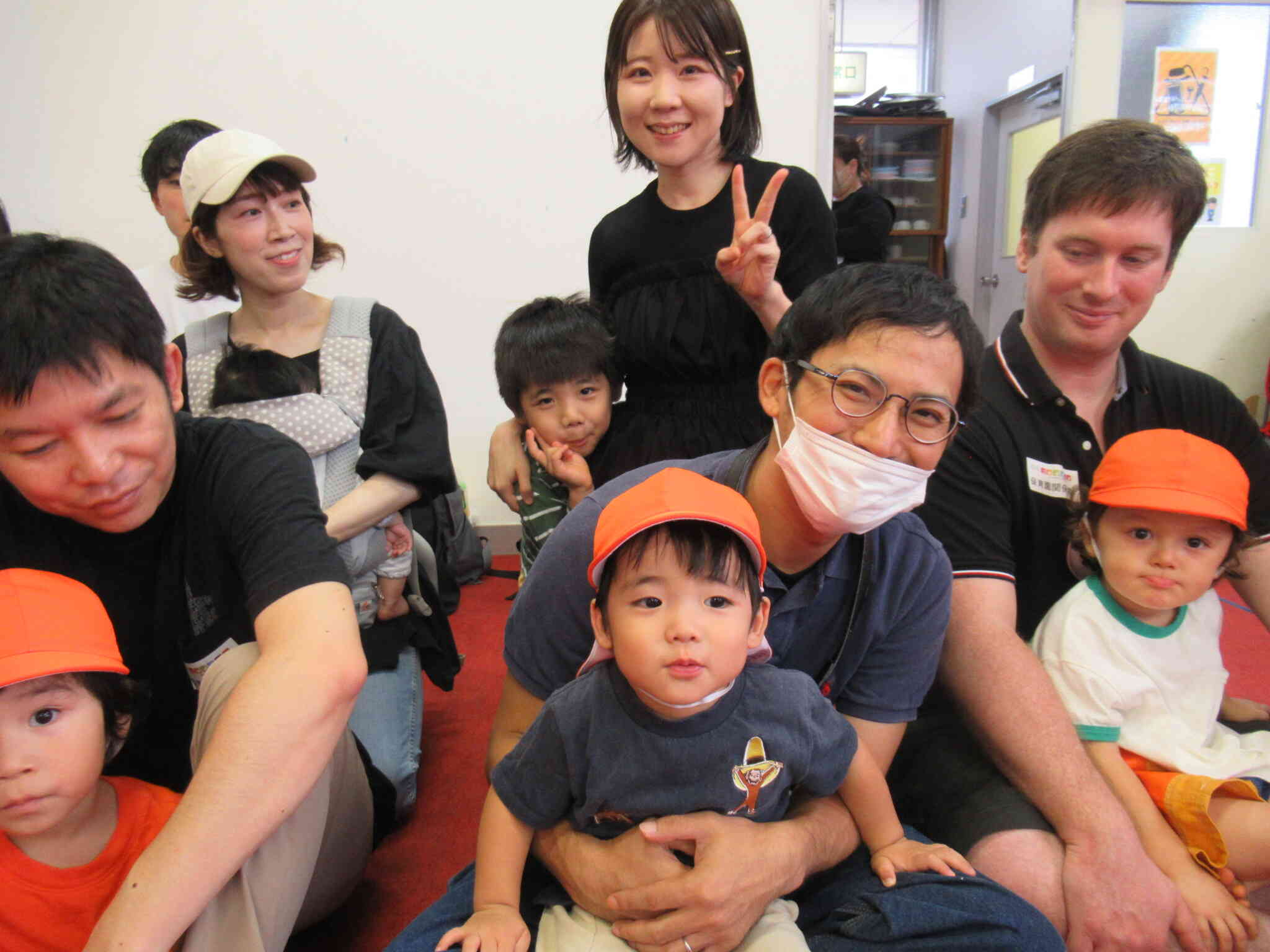 家族みんなで応援。