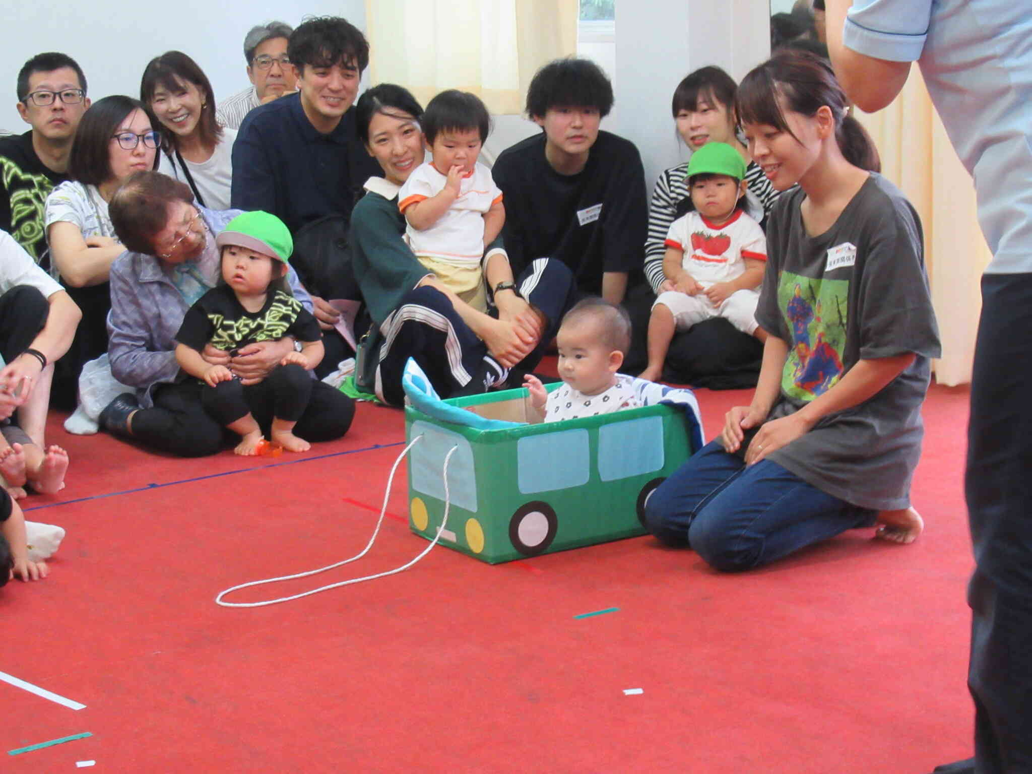 初めての運動会