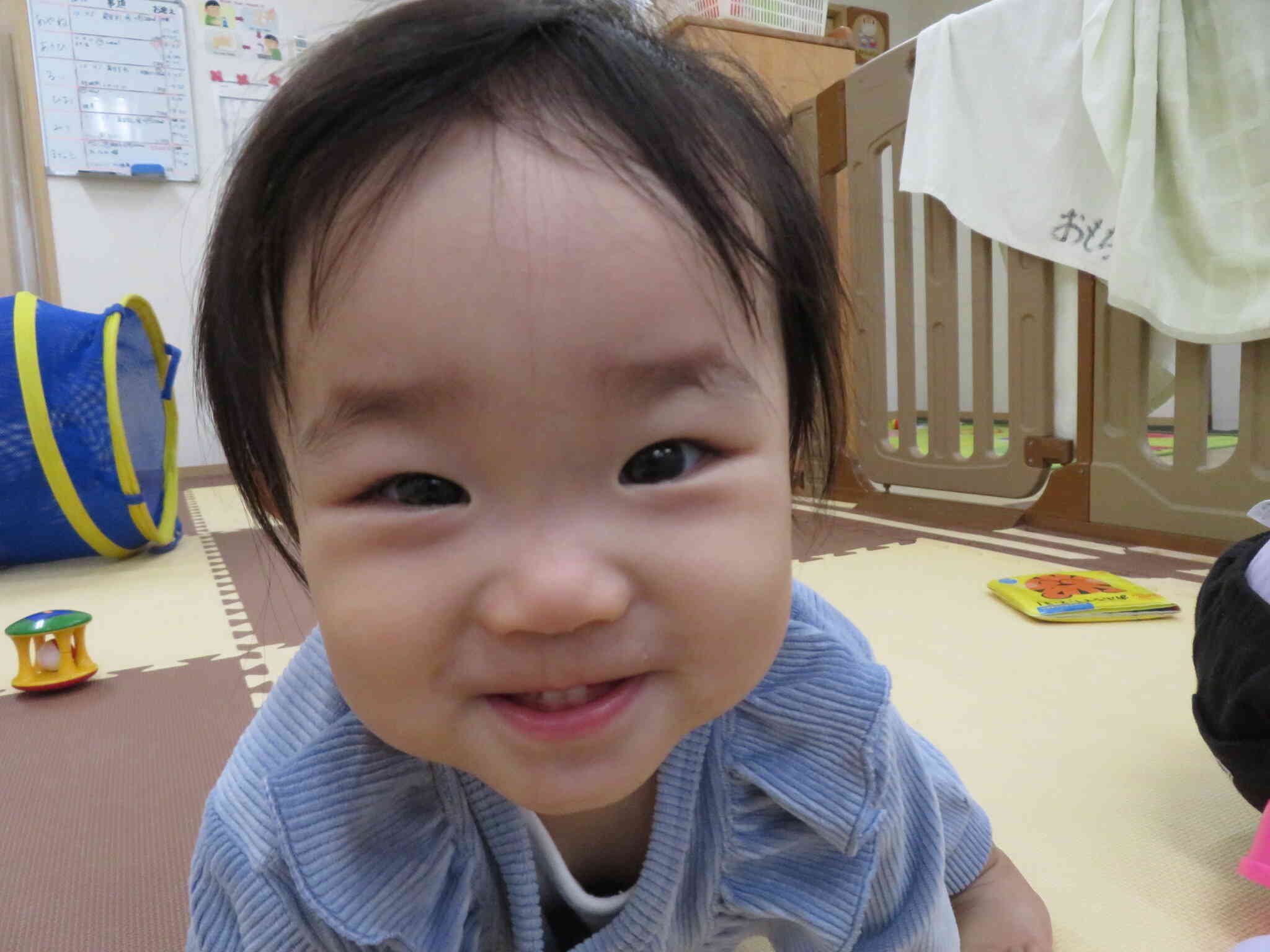 ひよこ組（０歳児クラス）の様子