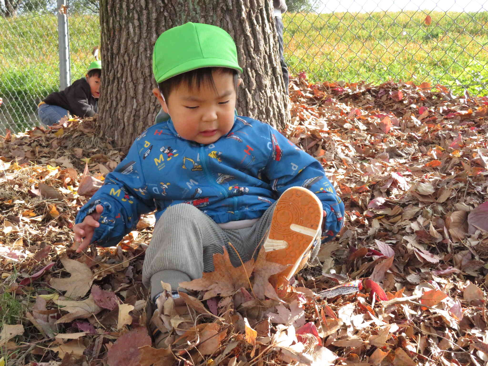 転んでも　尻もちついても痛くないよ。