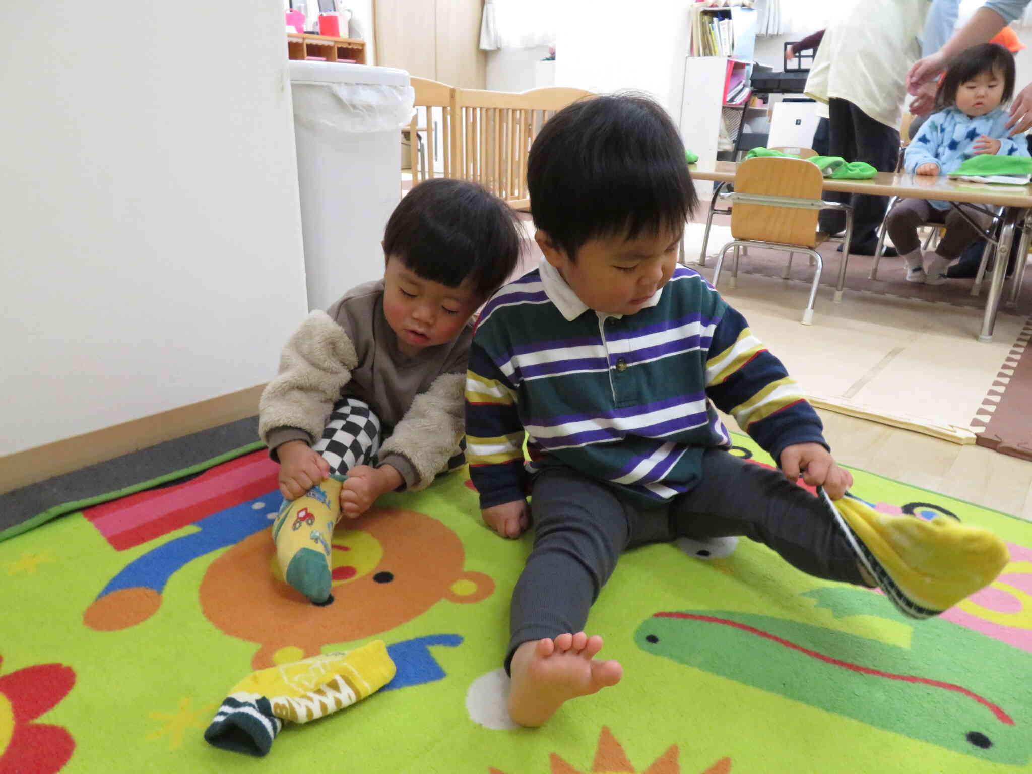 外遊び　楽しみだな