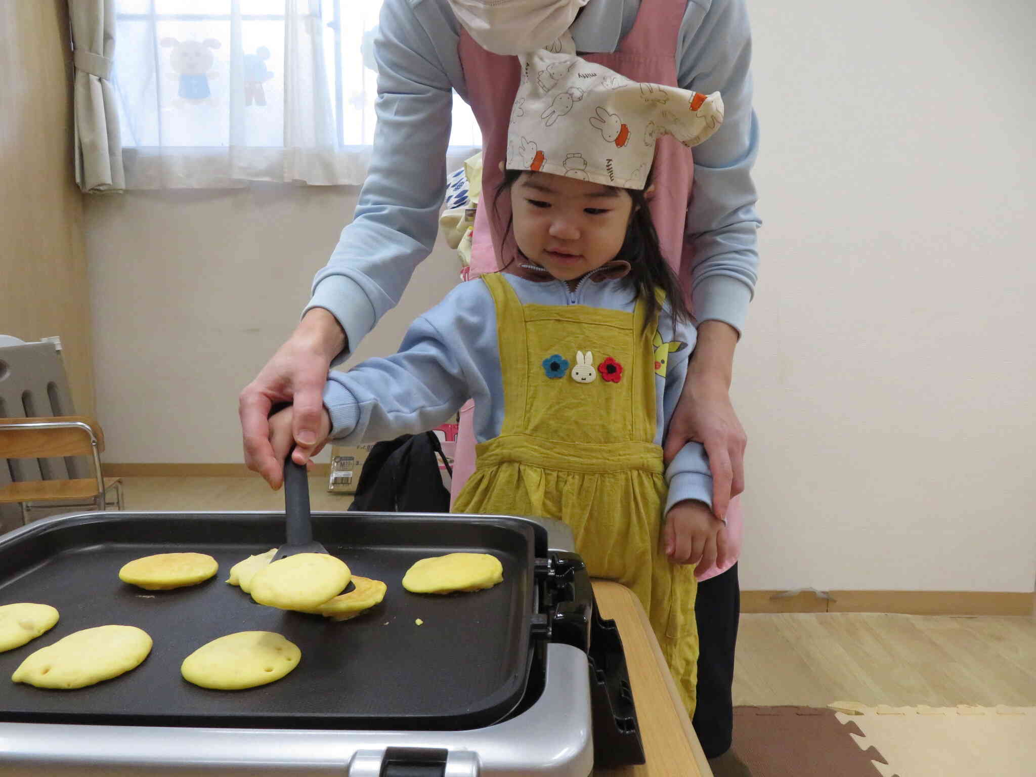 卵・小麦粉・牛乳未使用のパンケーキ